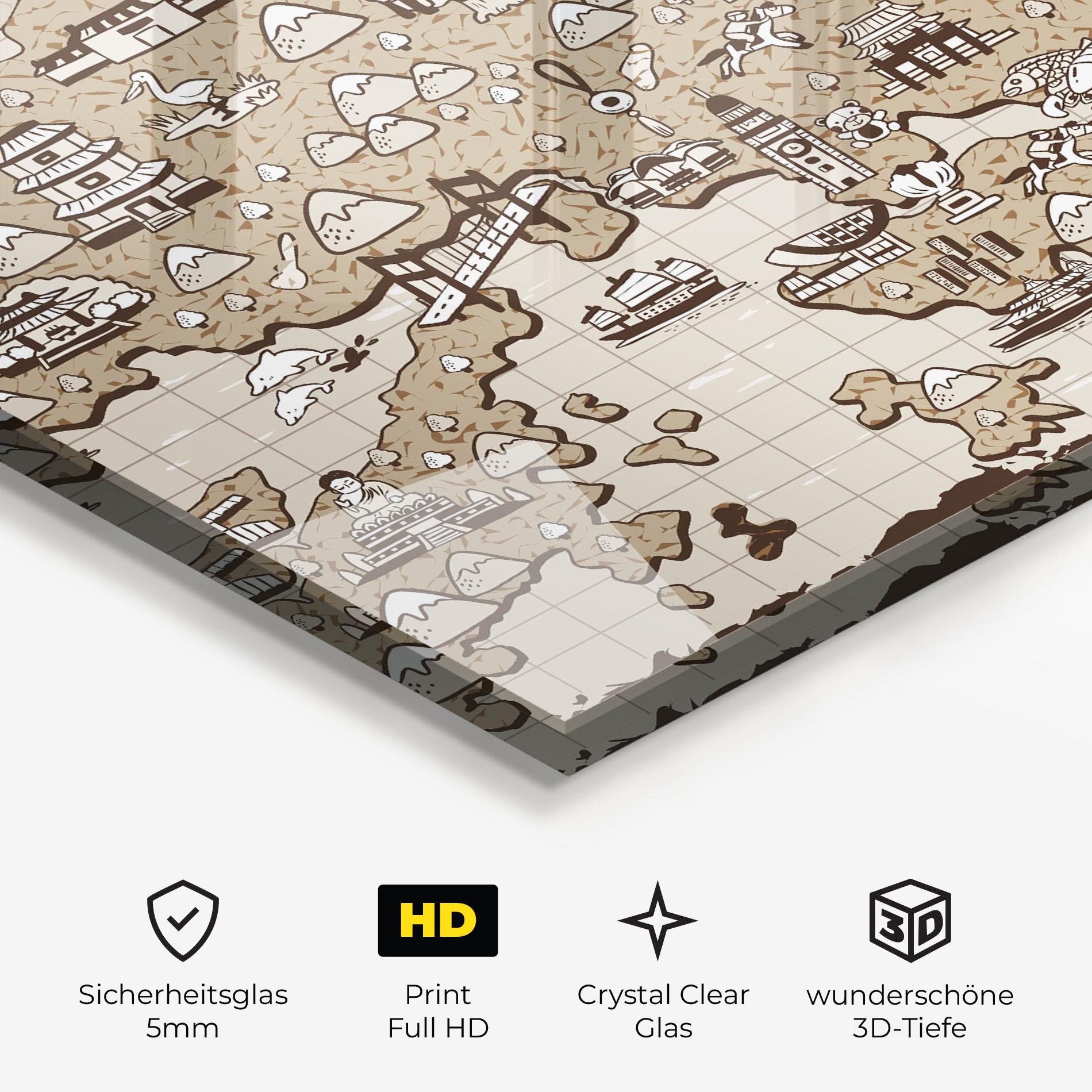 Glasbild Hong Kong mockup 3