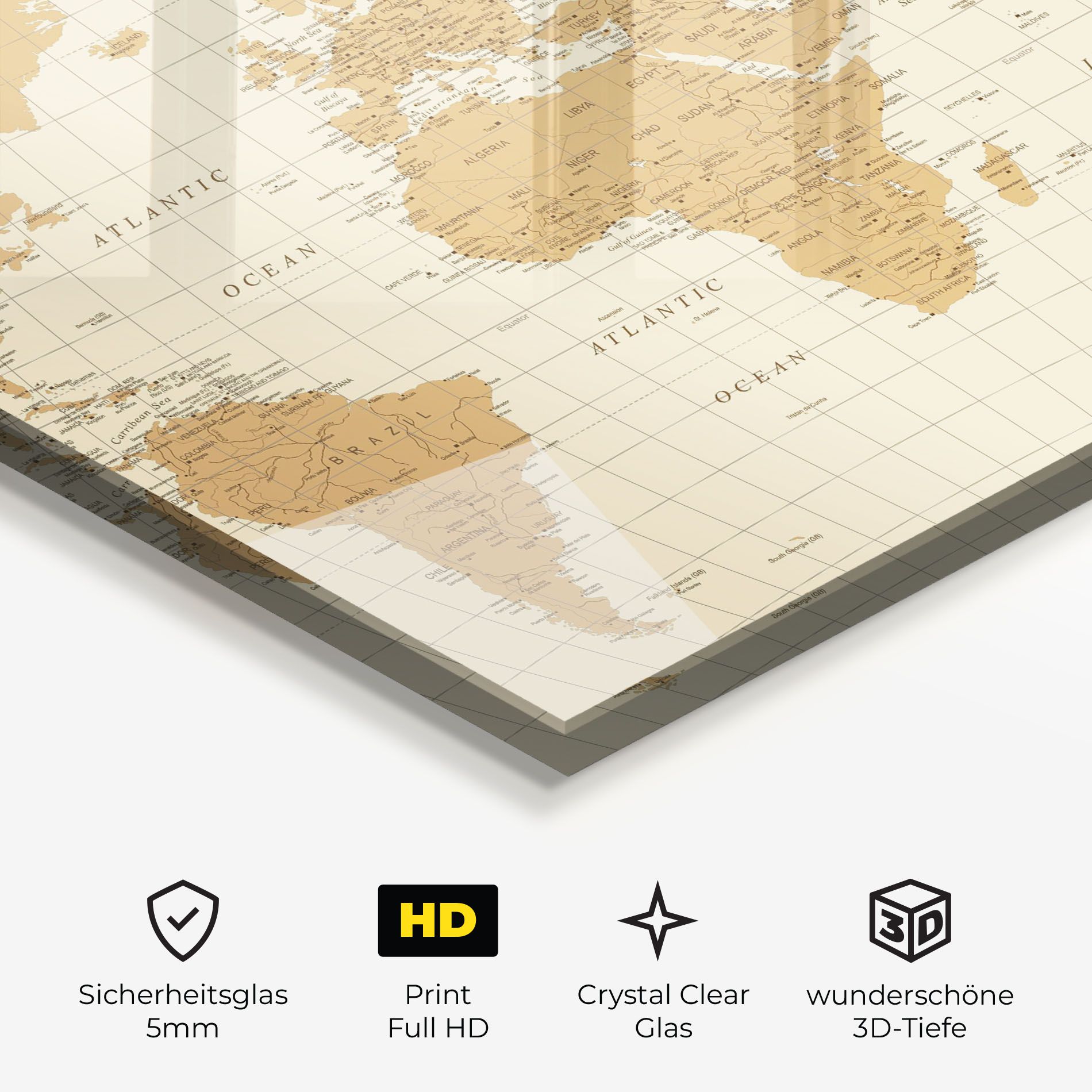 Old Map Cream mockup 3