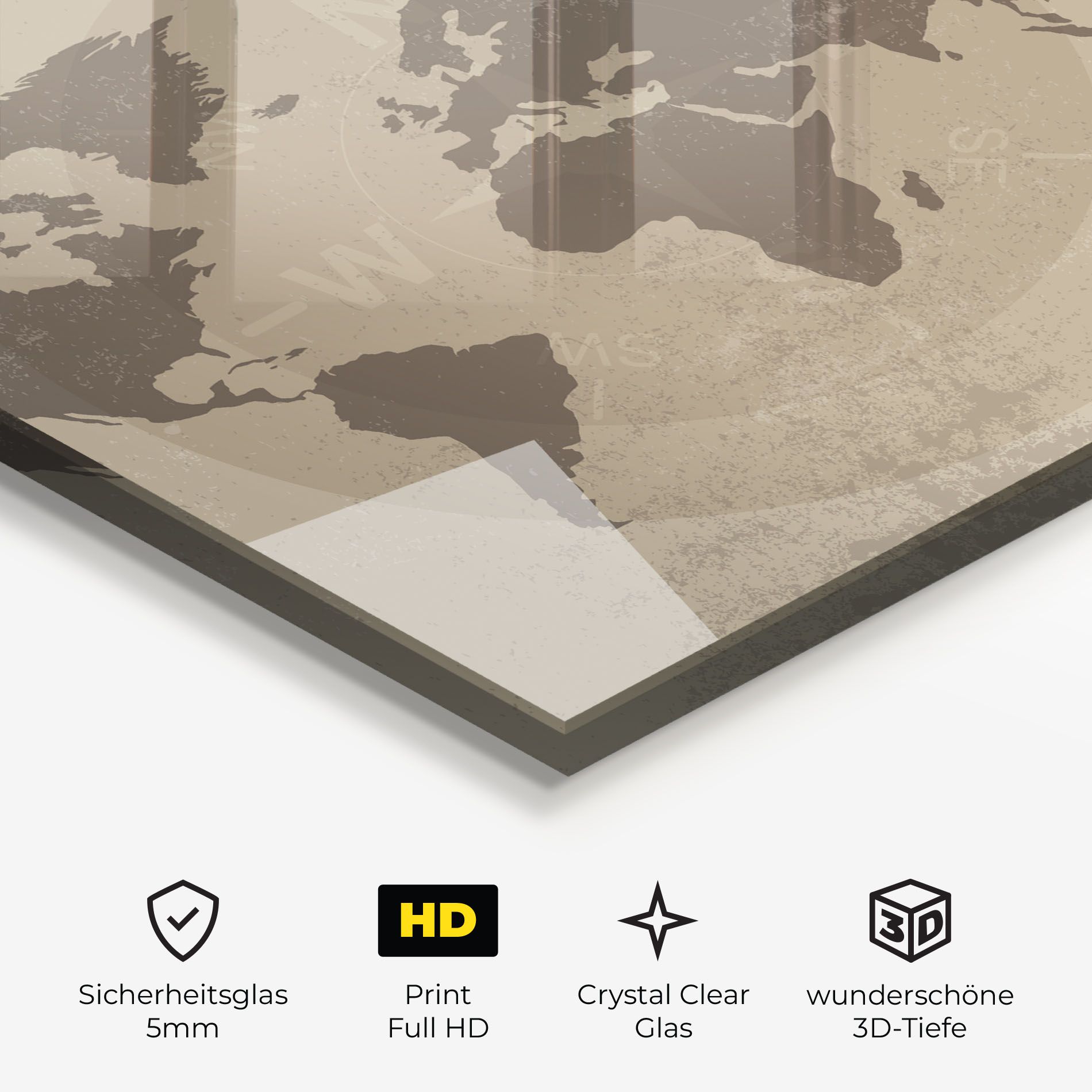 Old Vintage Map mockup 3