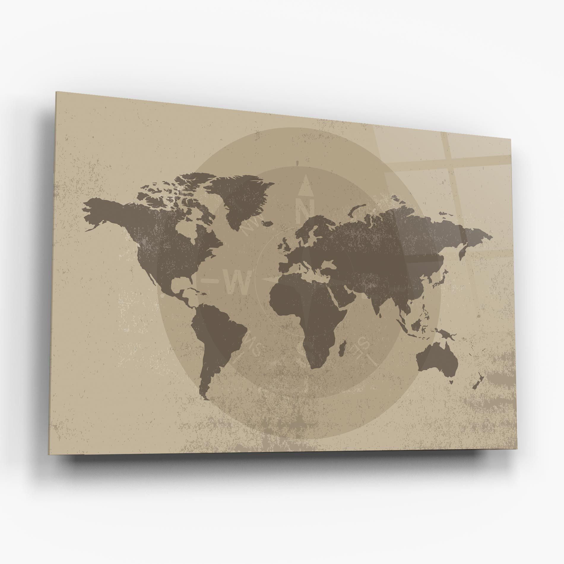 Old Vintage Map mockup 6