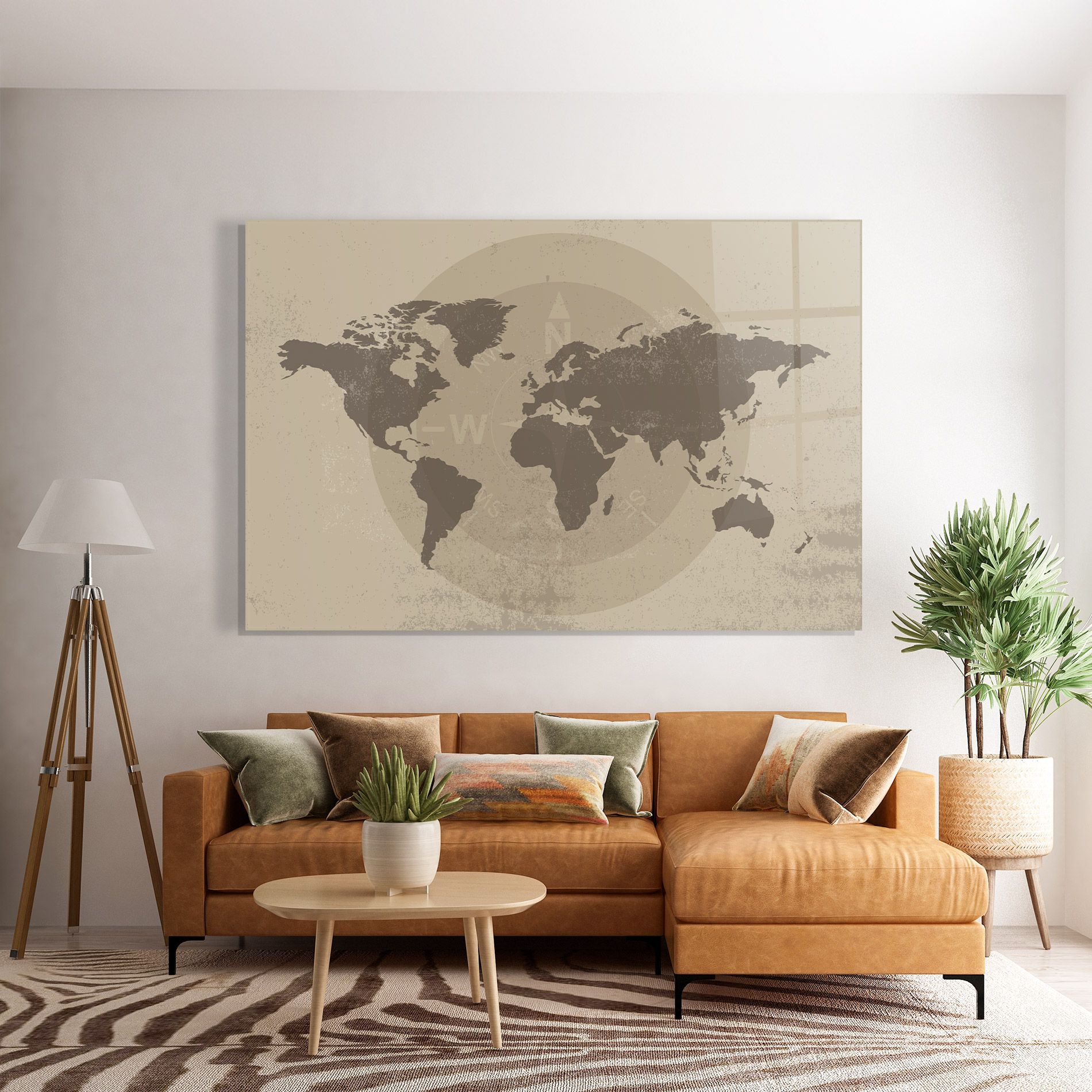 Old Vintage Map mockup 7