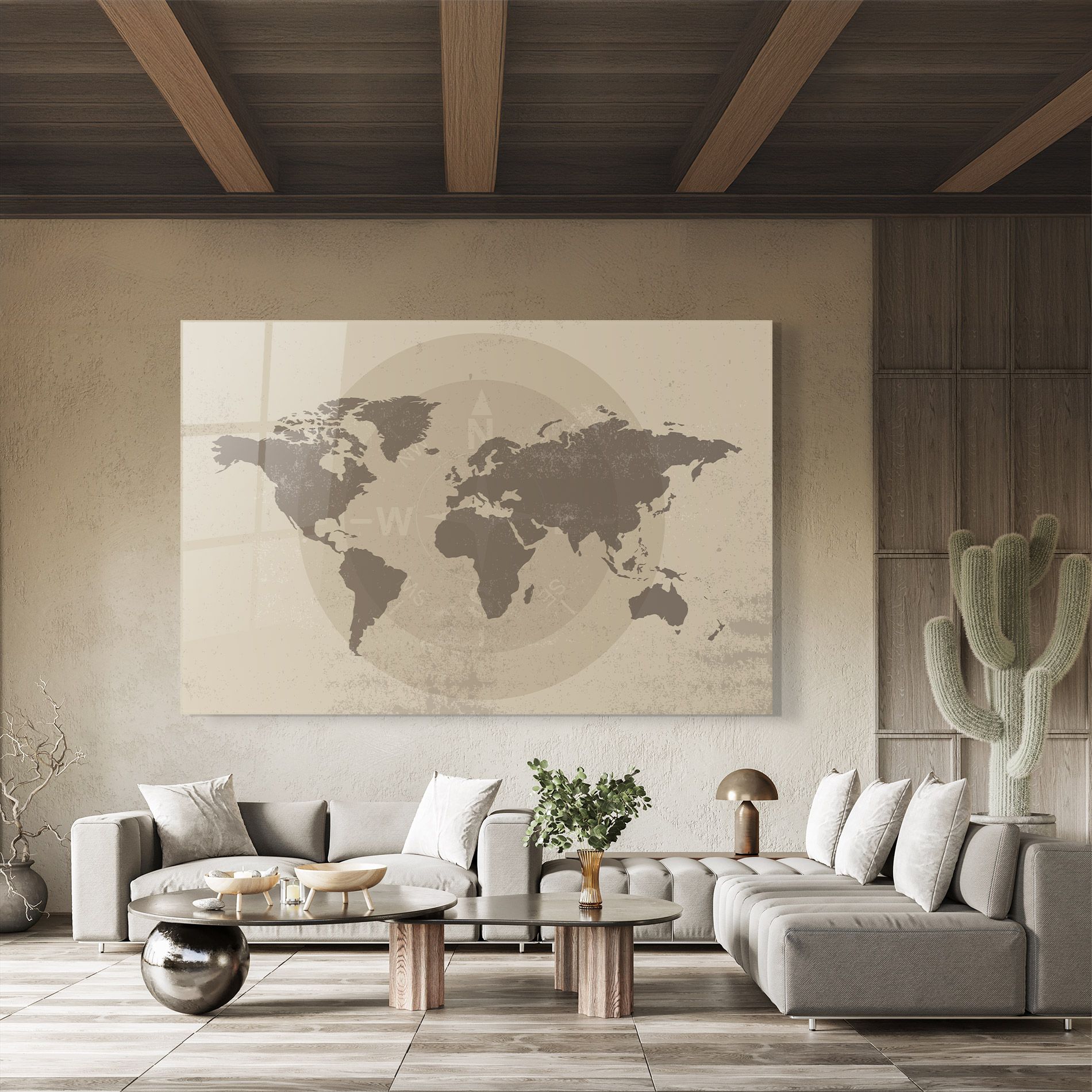 Old Vintage Map mockup 8