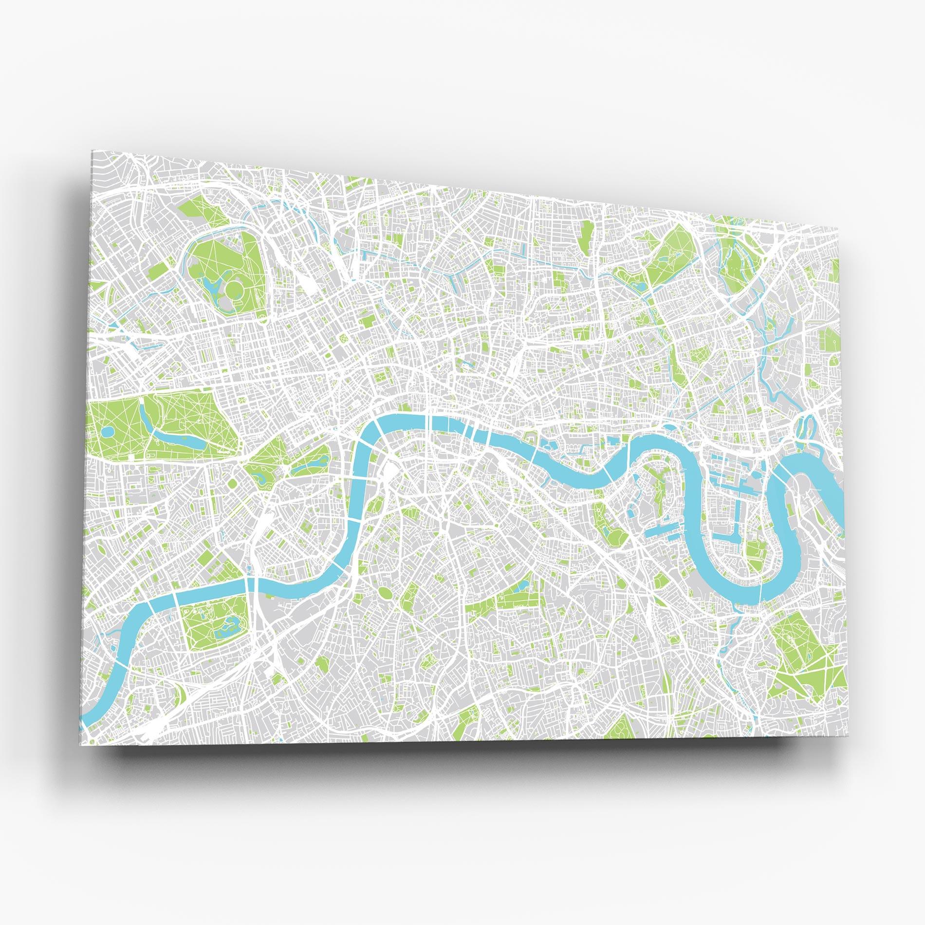 Glasbild City Color Map mockup 6