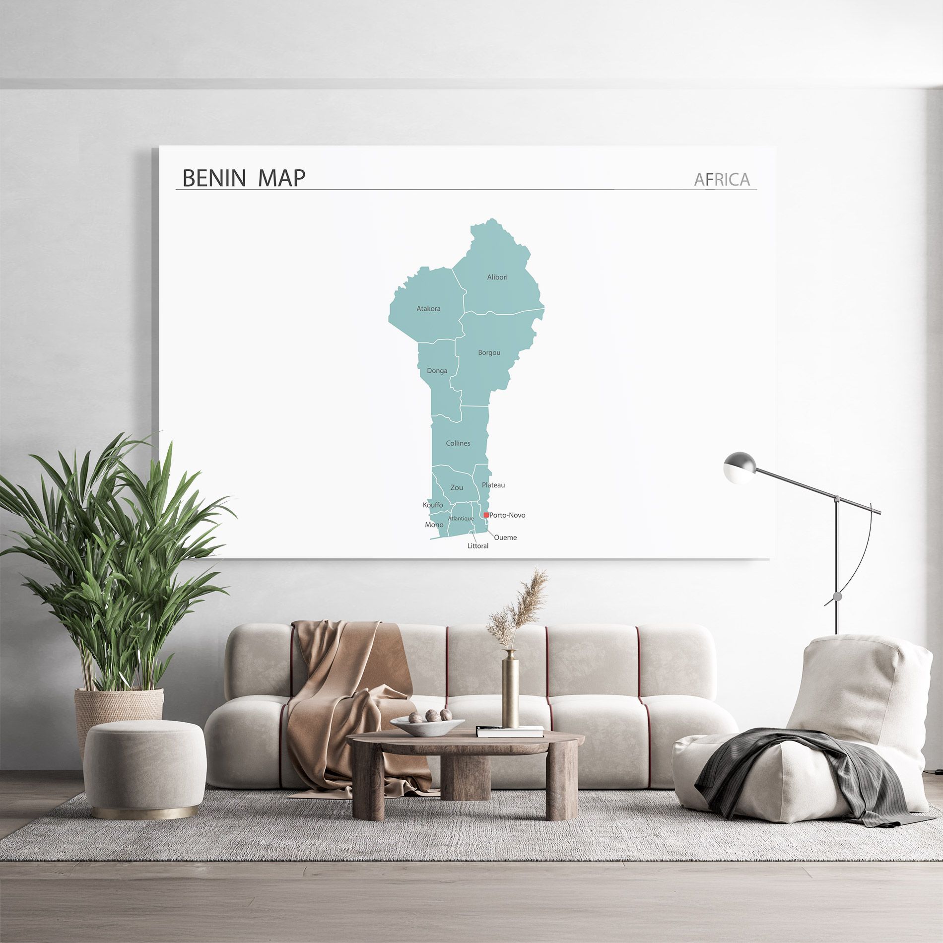 Benin Map mockup 9