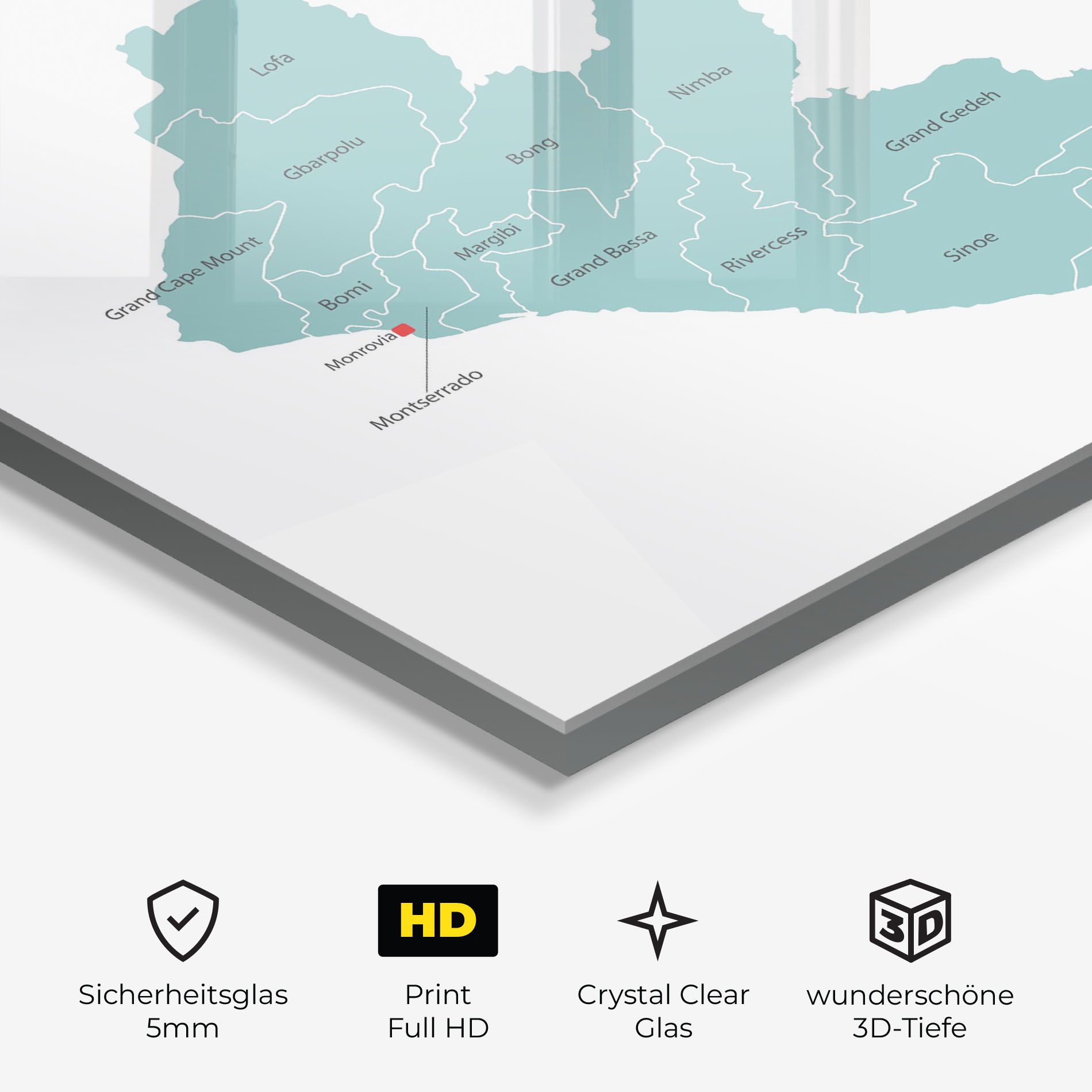 Liberia Map mockup 3