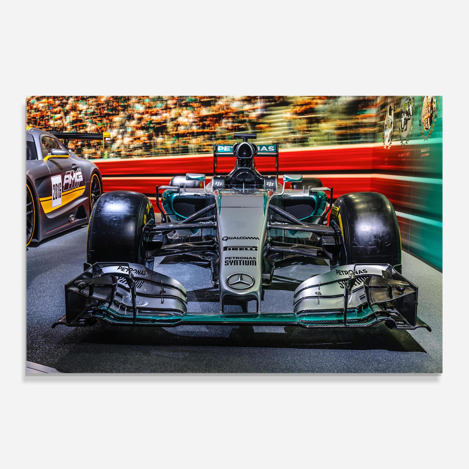 Glasbild Black Green F1 mockup 0