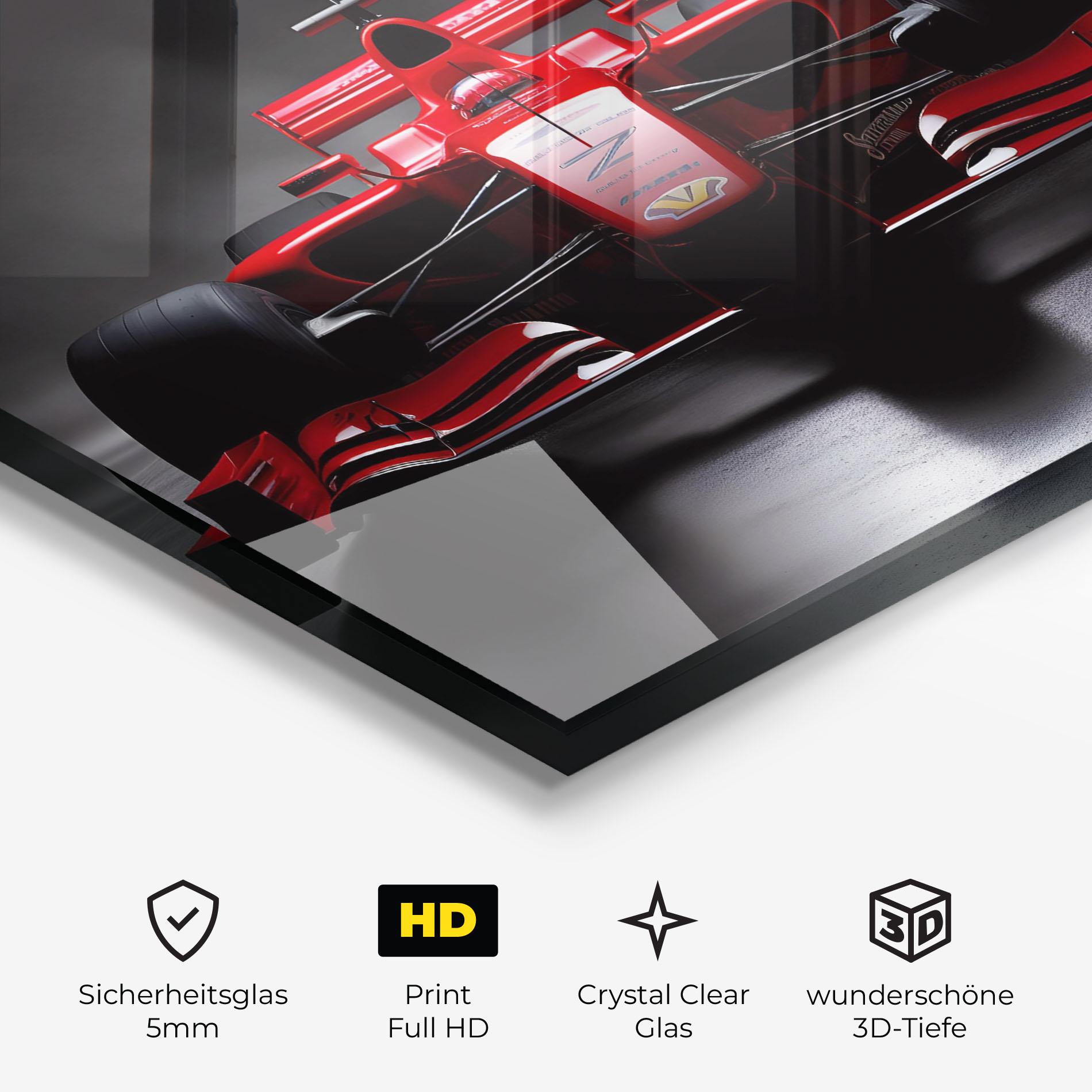Glasbild Number 10 F1 mockup 3