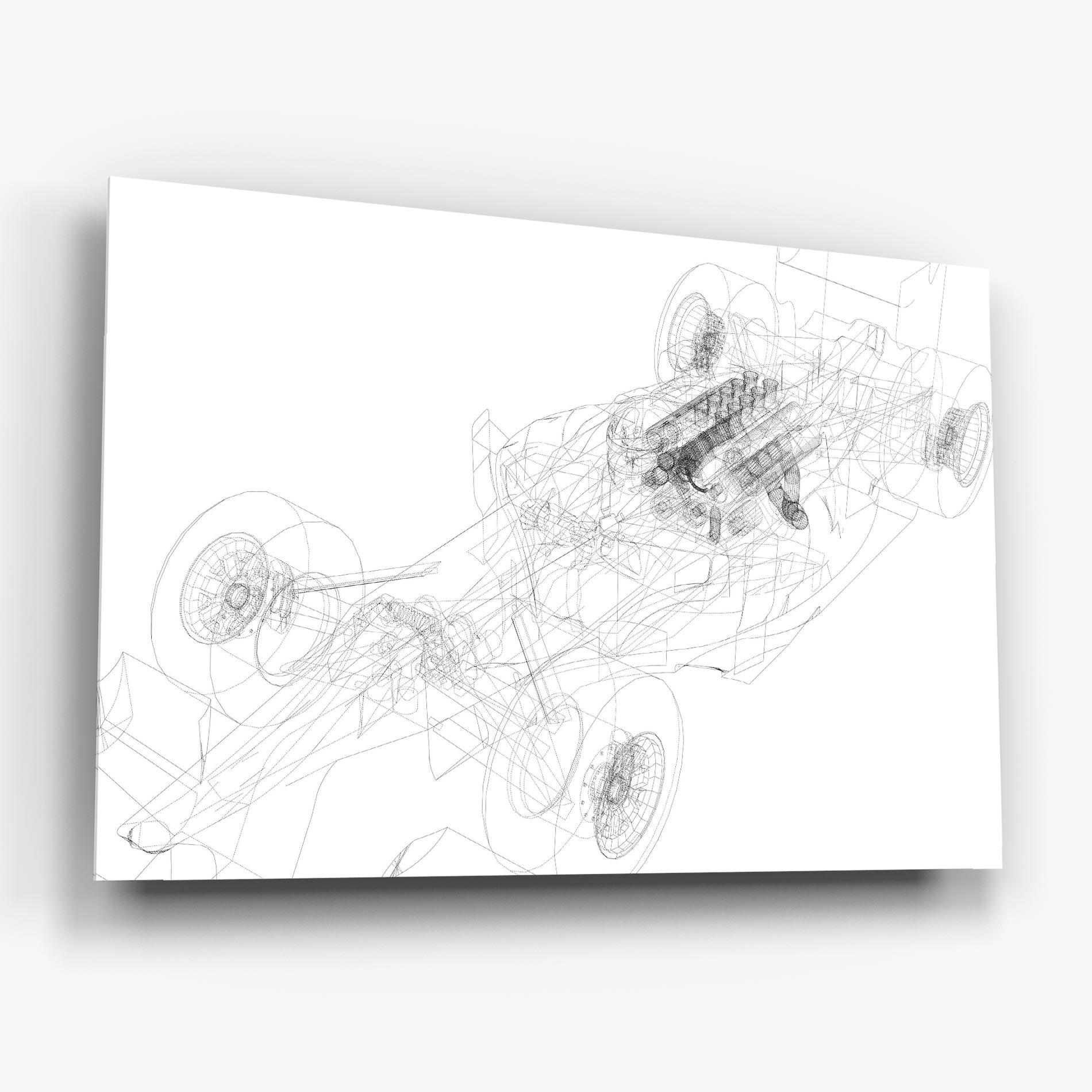 Glasbild F1 Line Car mockup 6