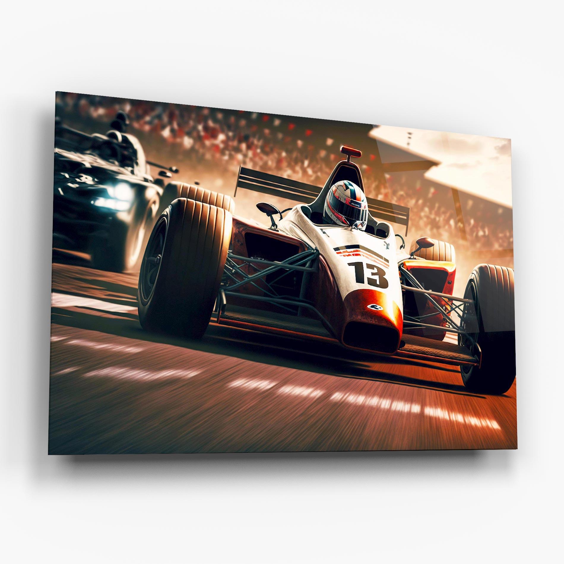 Glasbild Formula 1 Racing mockup 6