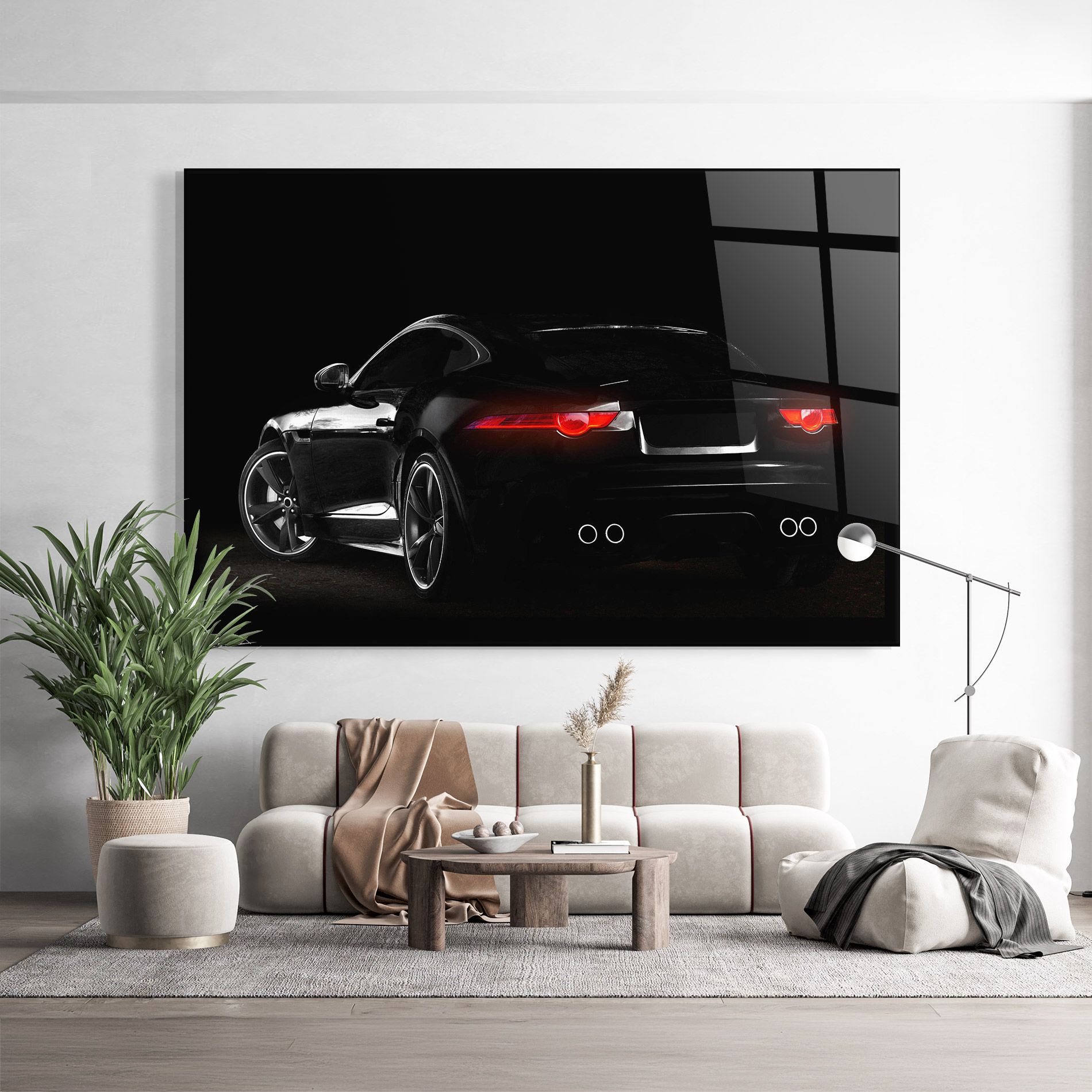 Black Silhouette Car mockup 9