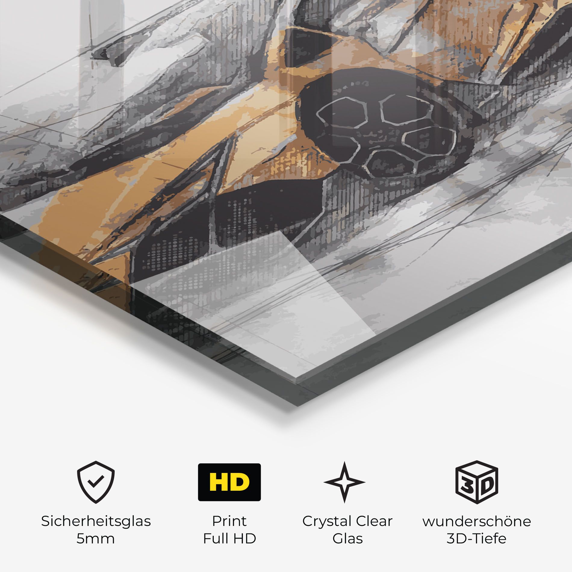 Orange Sport Car mockup 3