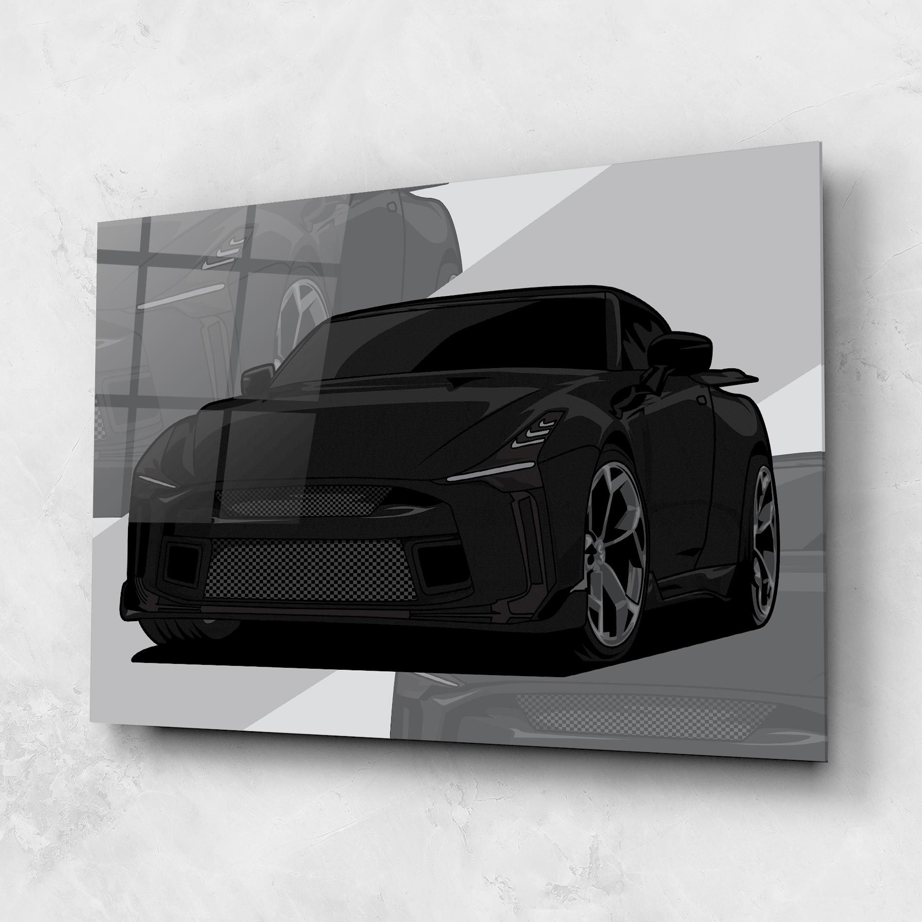 Black Strong Car mockup 1