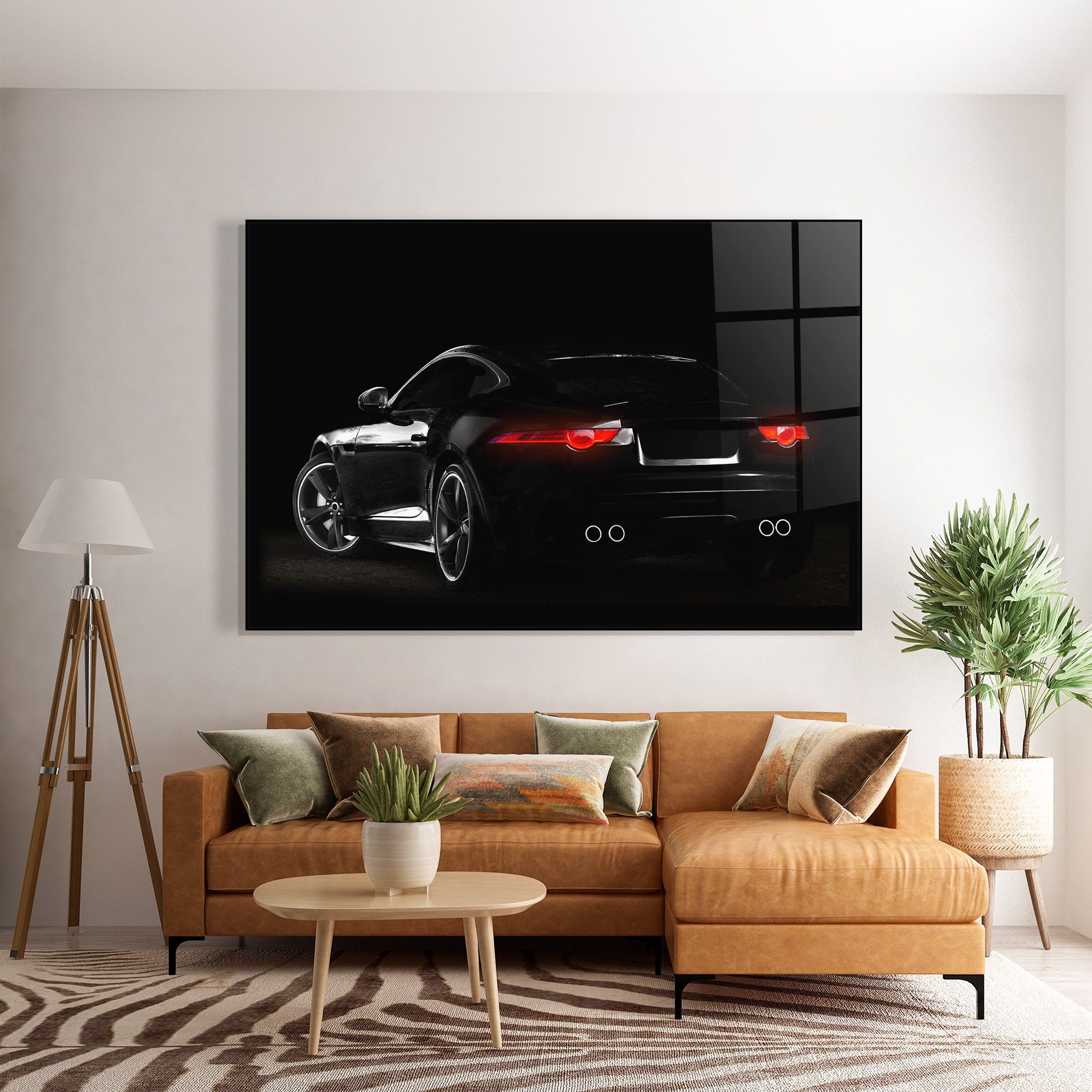 Black Silhouette Car mockup 7