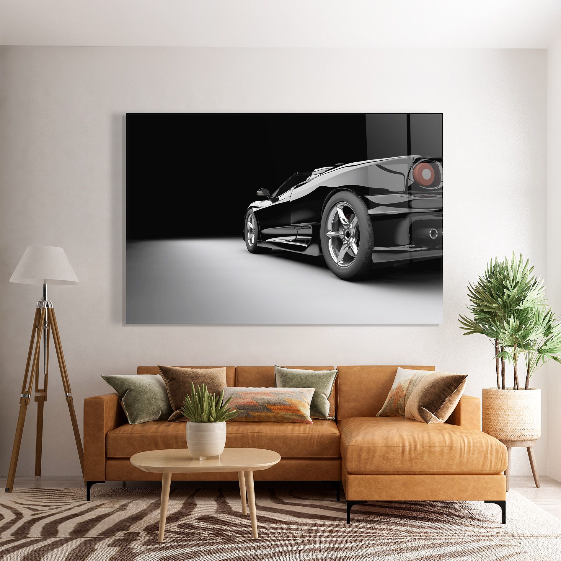 Black Sport Car mockup 7