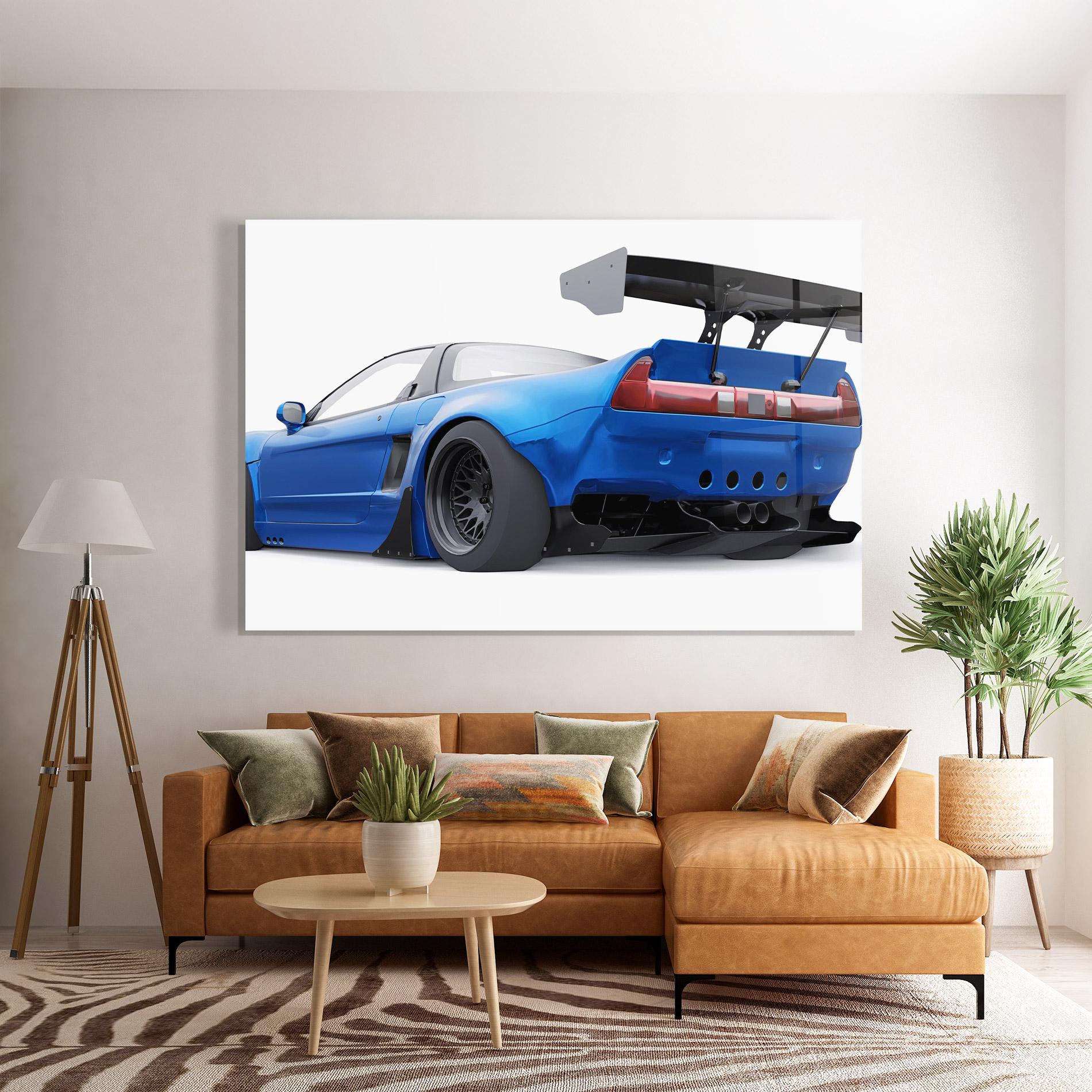 Glasbild Blue Tuned Nsx mockup 7