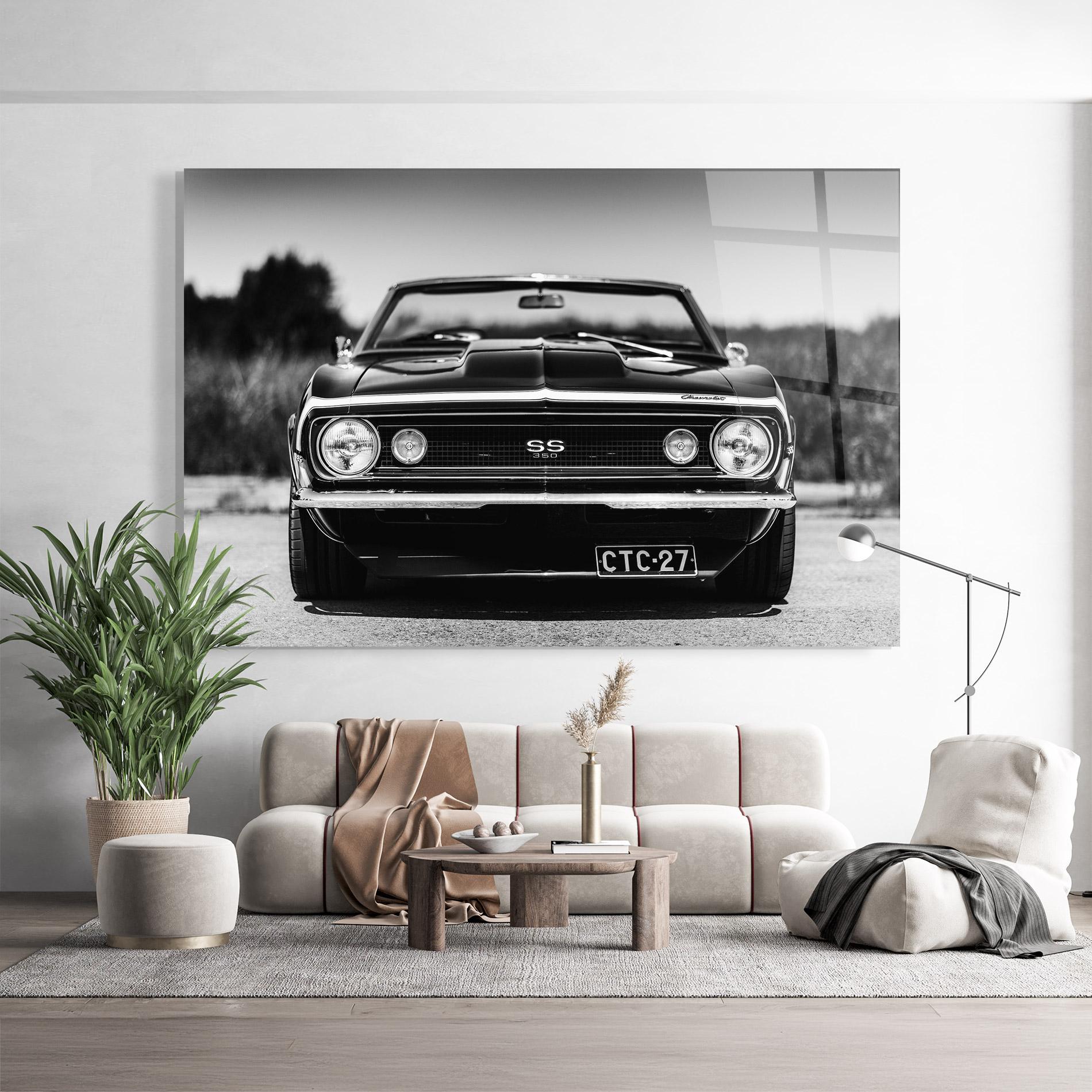 Glasbild American Car mockup 9