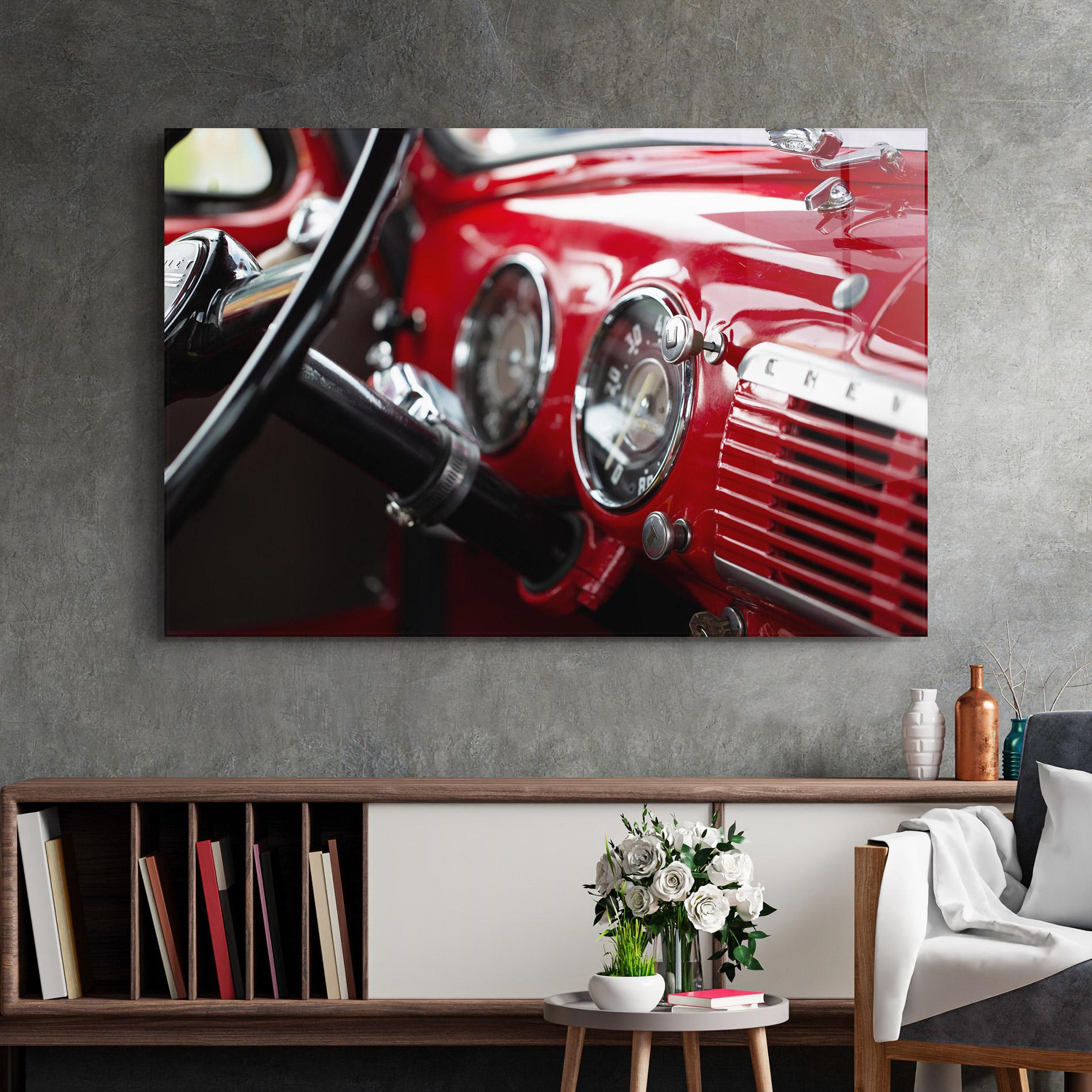 Glasbild Shiny Clean Car mockup 2