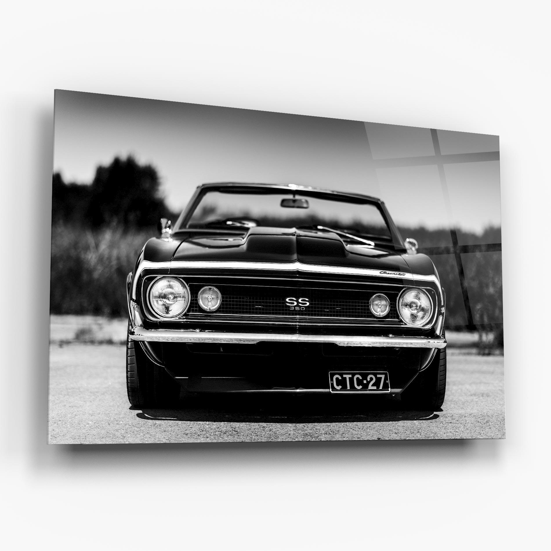 Glasbild American Car mockup 6