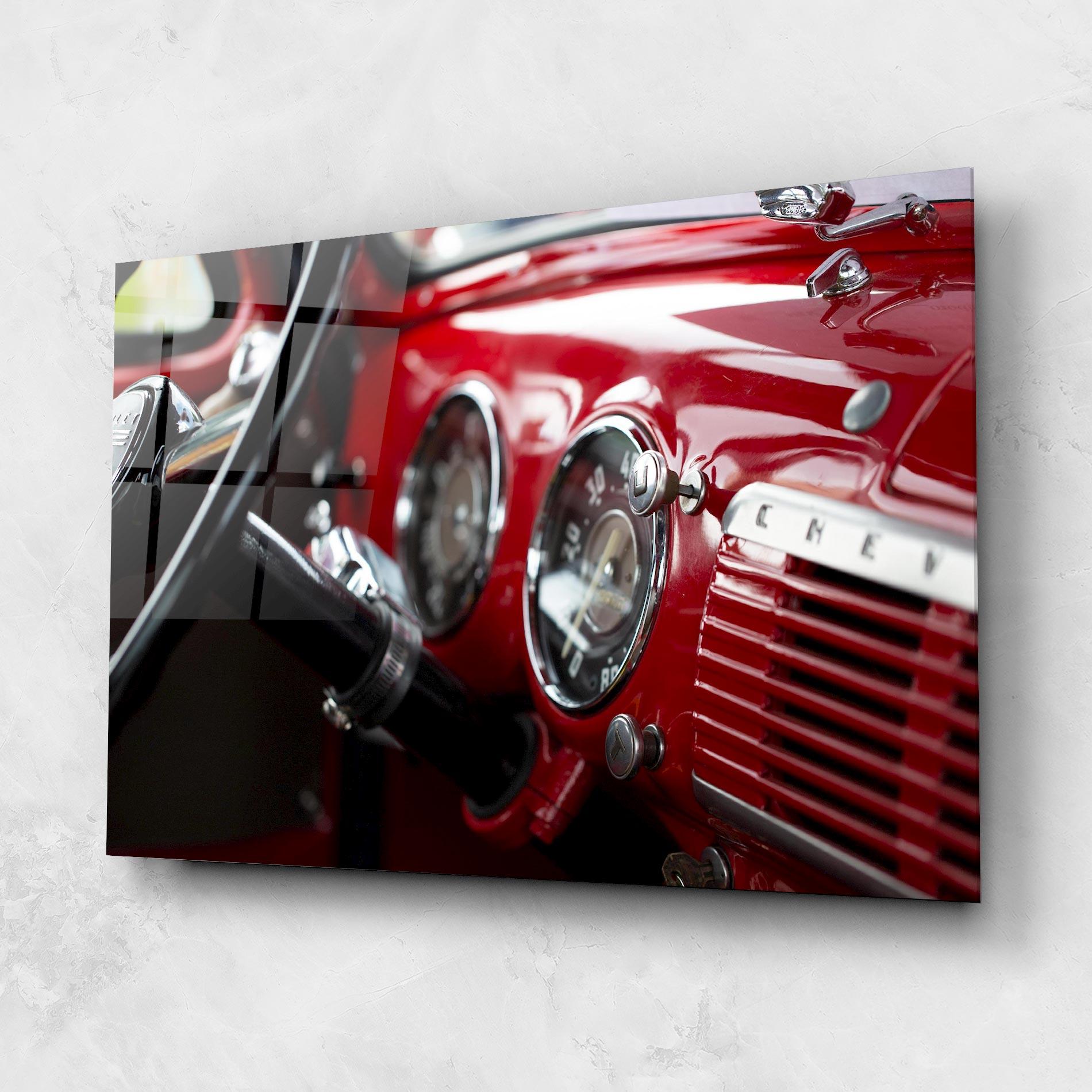 Glasbild Shiny Clean Car mockup 1