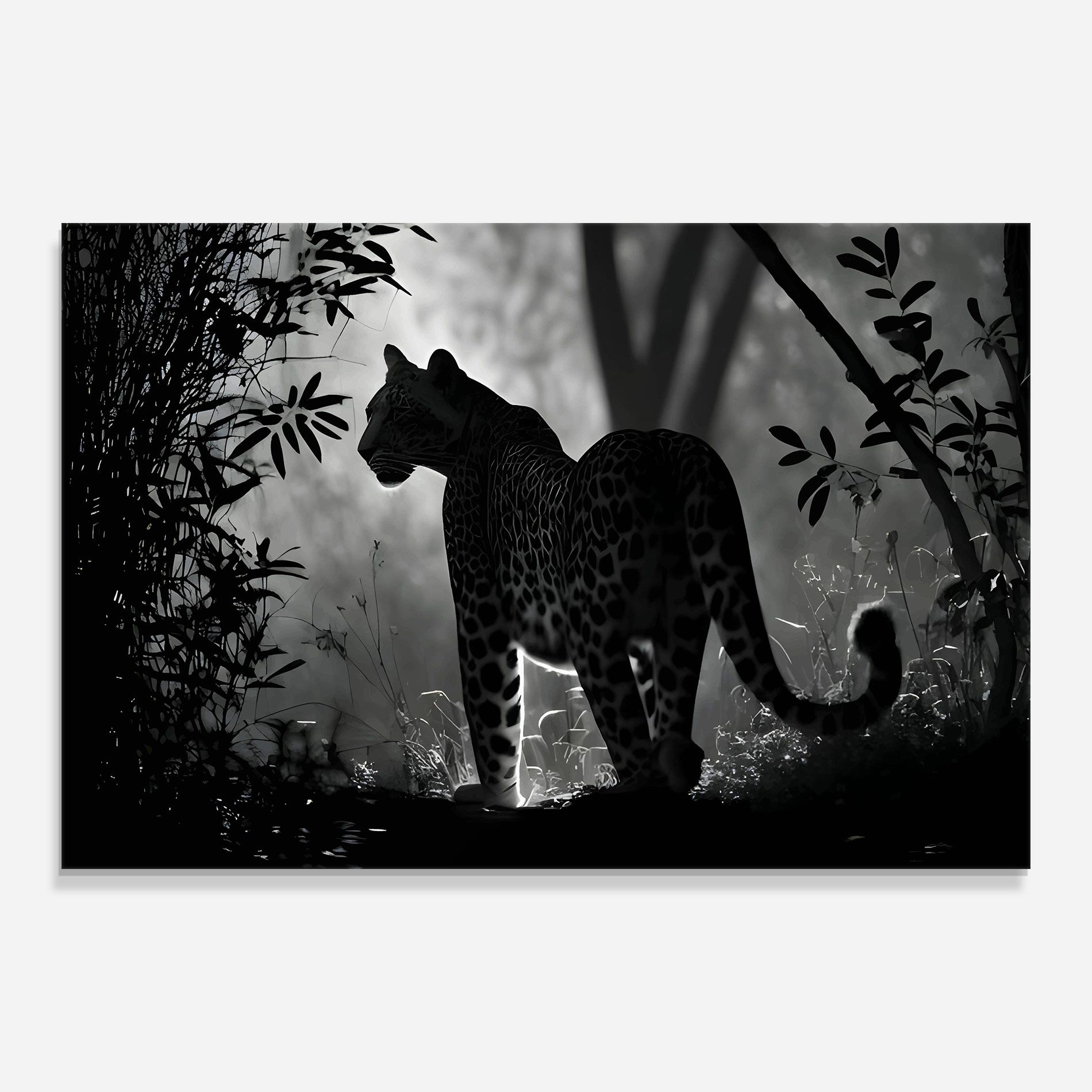 Beautiful Grey Animal mockup 0