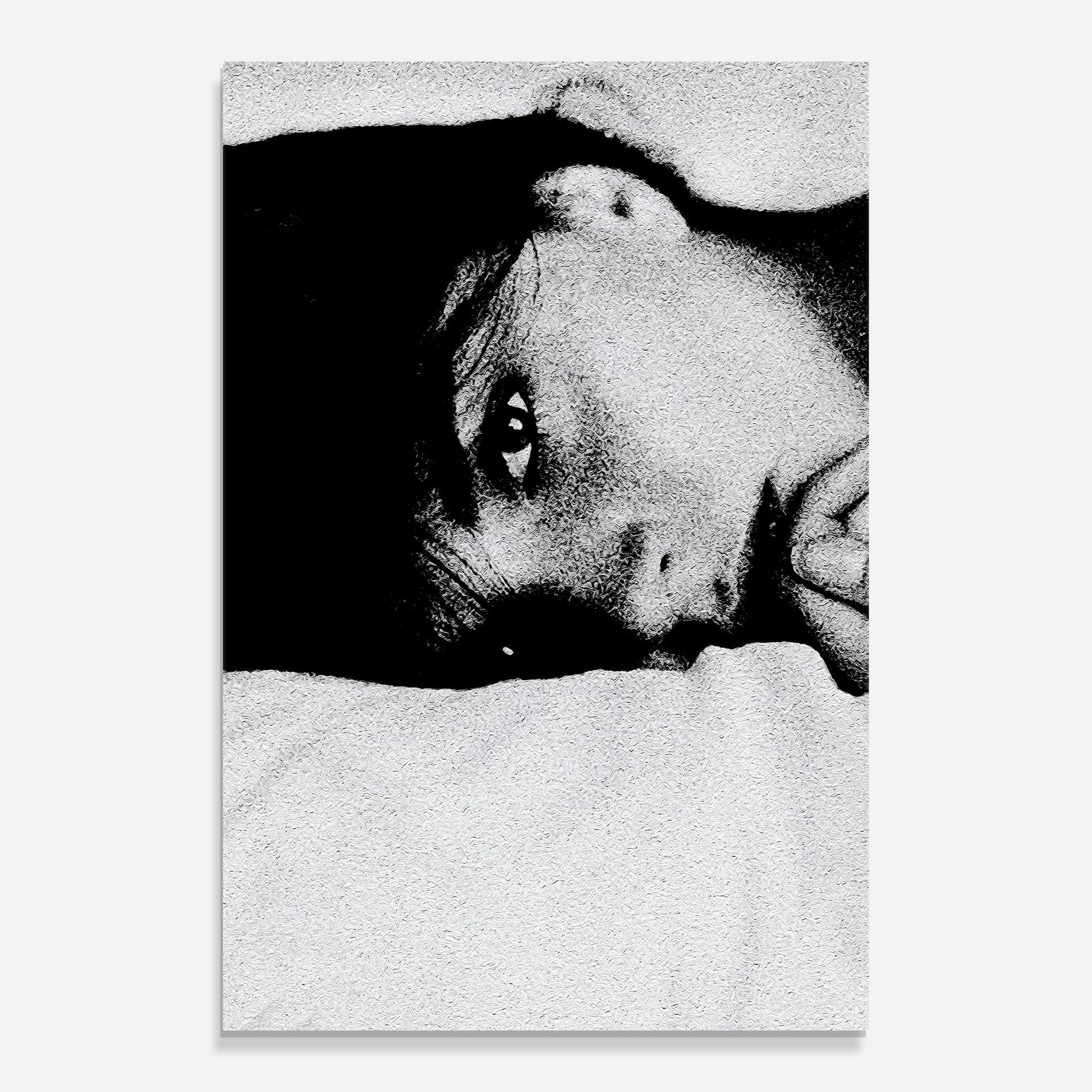 Glasbild Eye Contact mockup 0