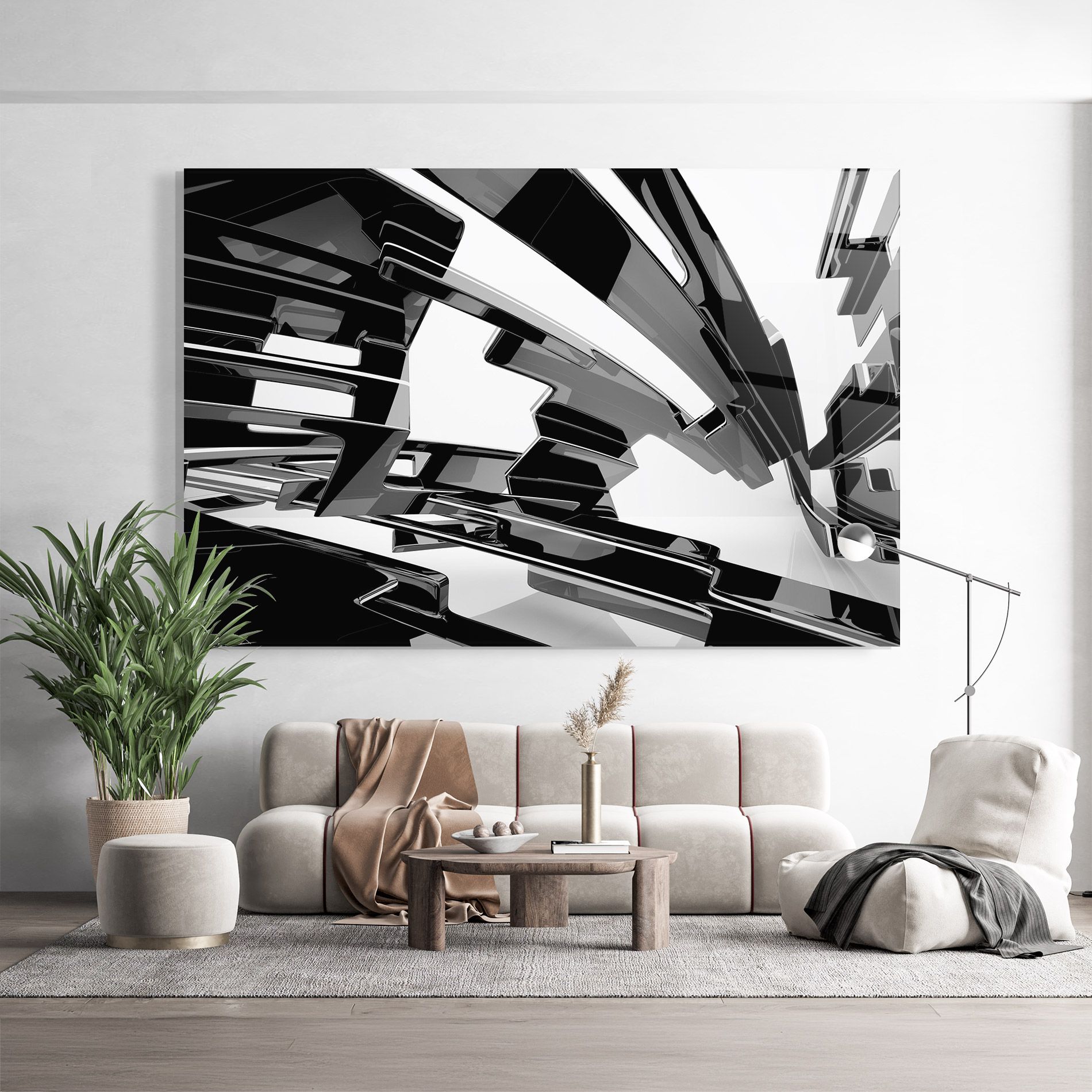 Glossy Sculpture mockup 9