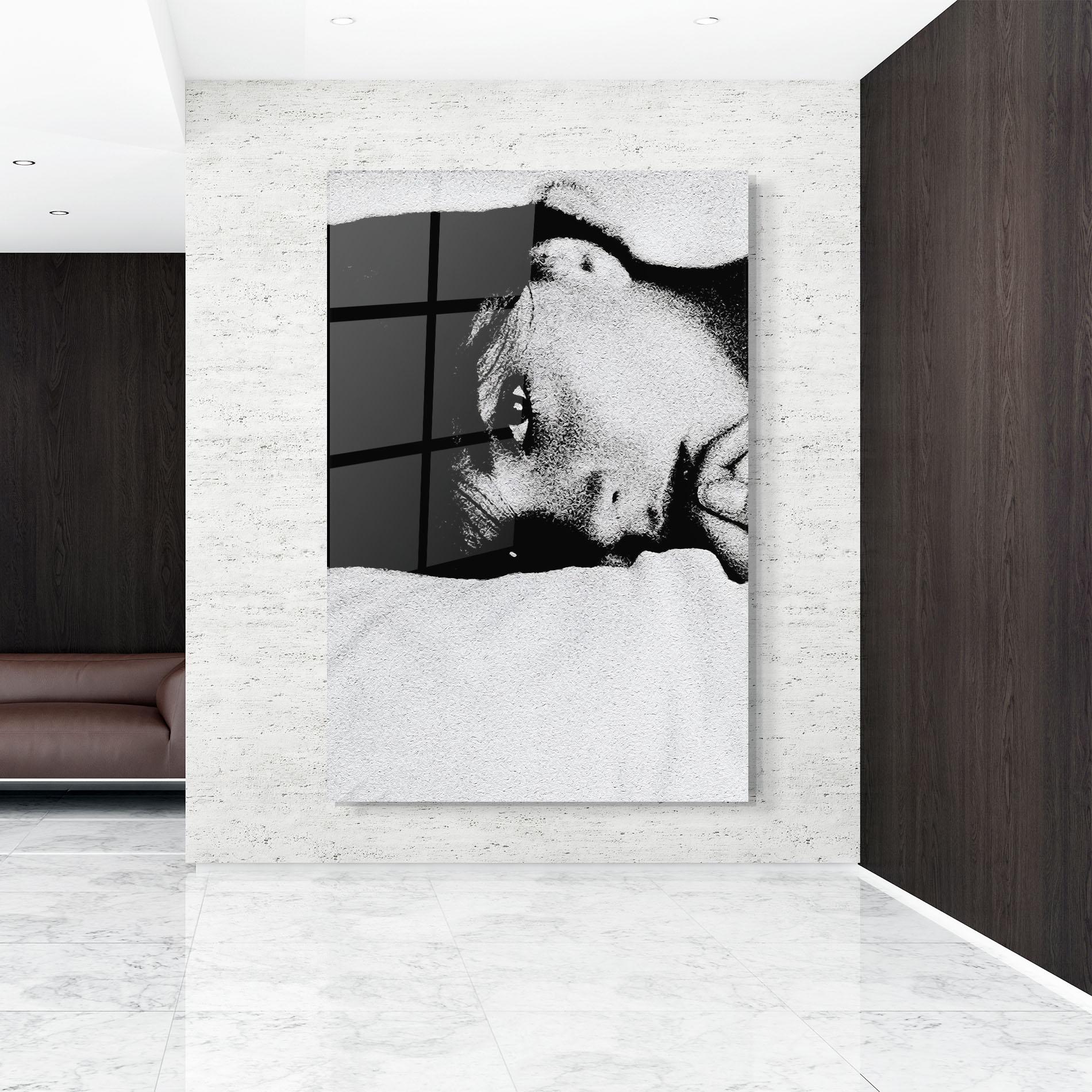 Glasbild Eye Contact mockup 9