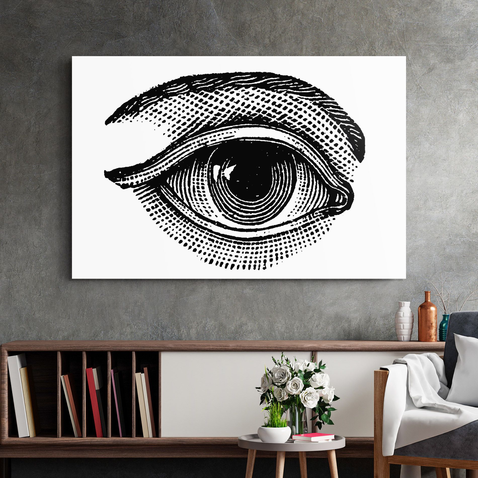 Big Eye Drawing mockup 2