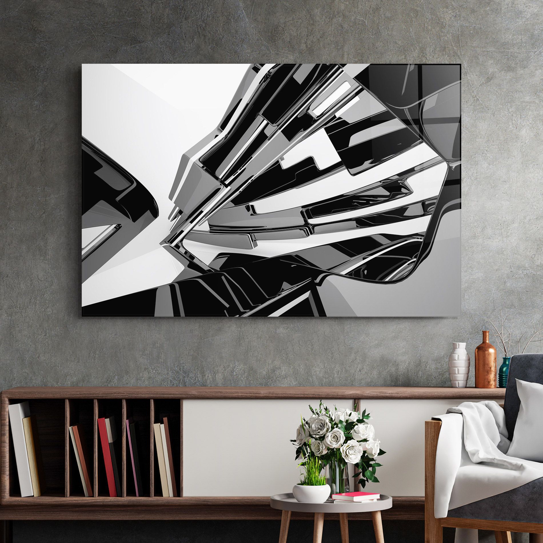 Black Sculpture mockup 2