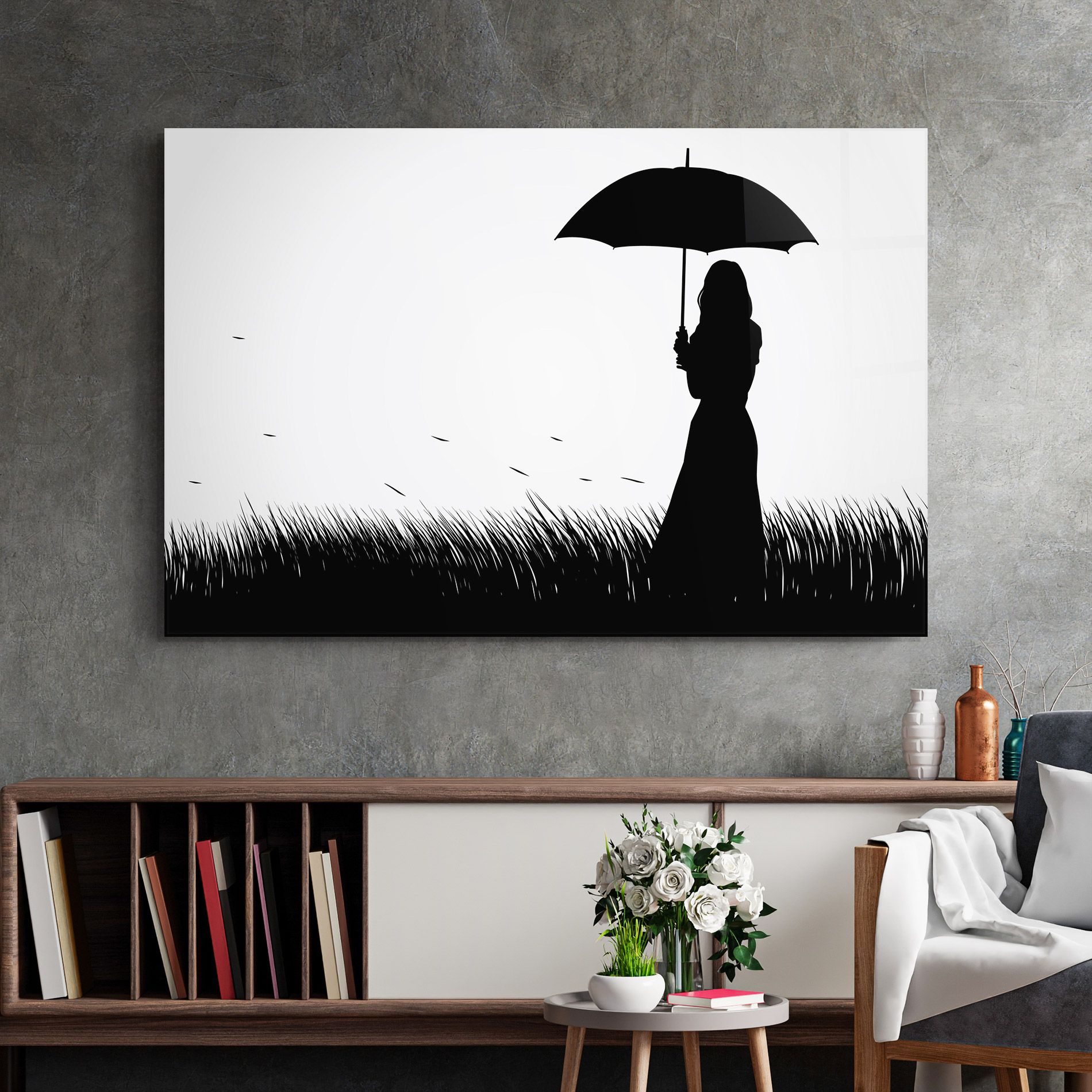 Black Umbrella mockup 2