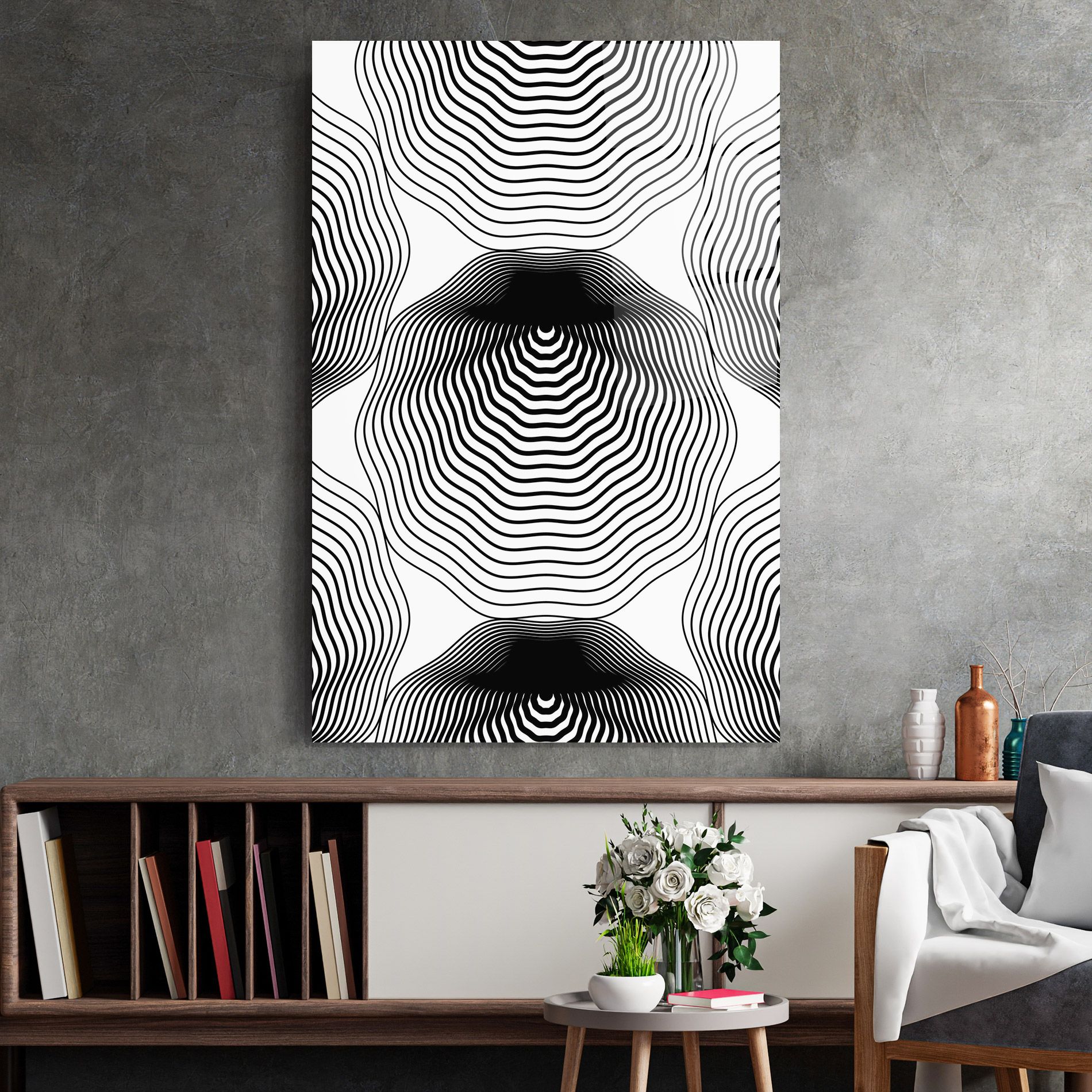 Black Line Art mockup 2