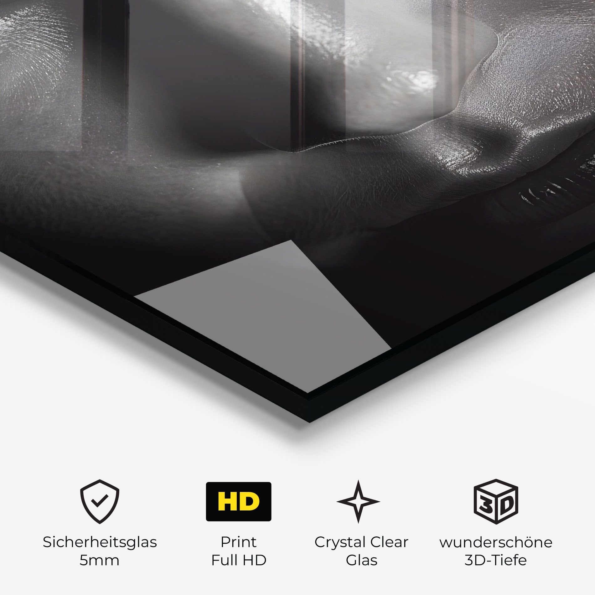 Closeup Portrait mockup 3