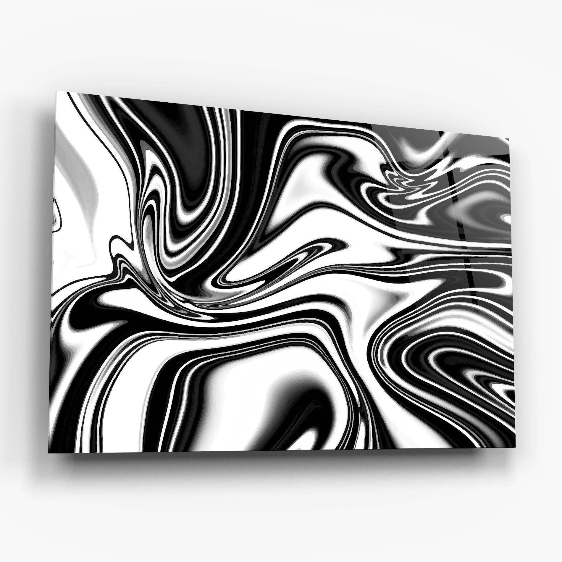 Black White Liquid mockup 6