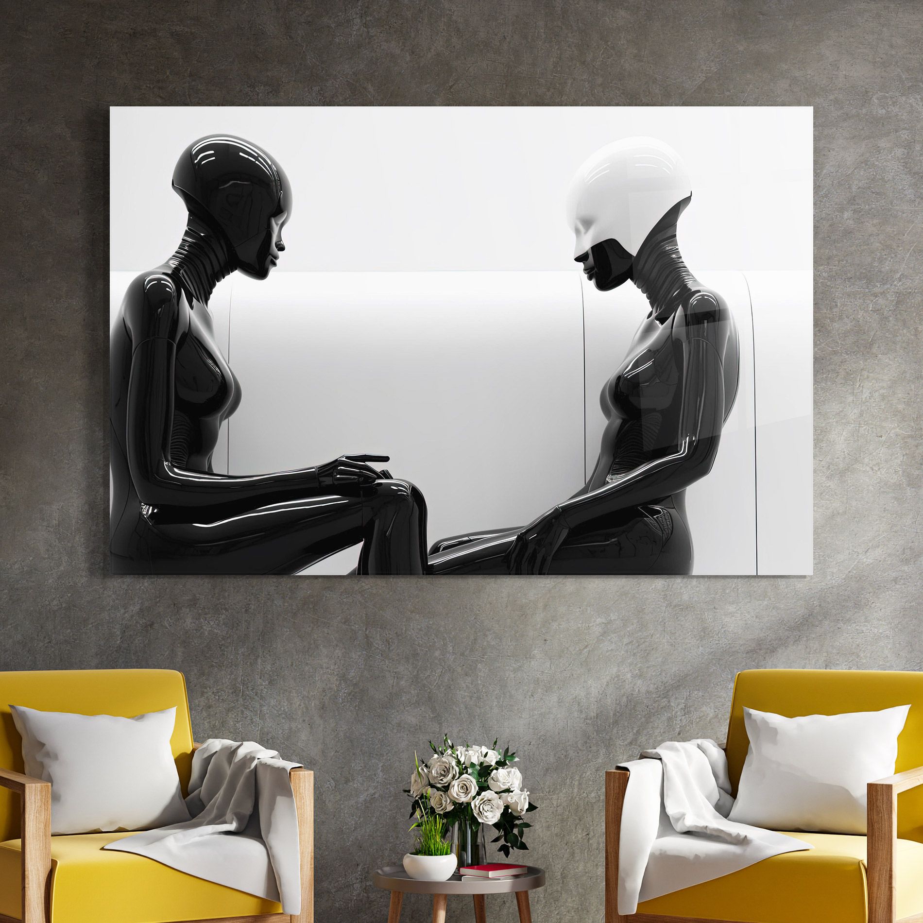 Black Mannequin mockup 4