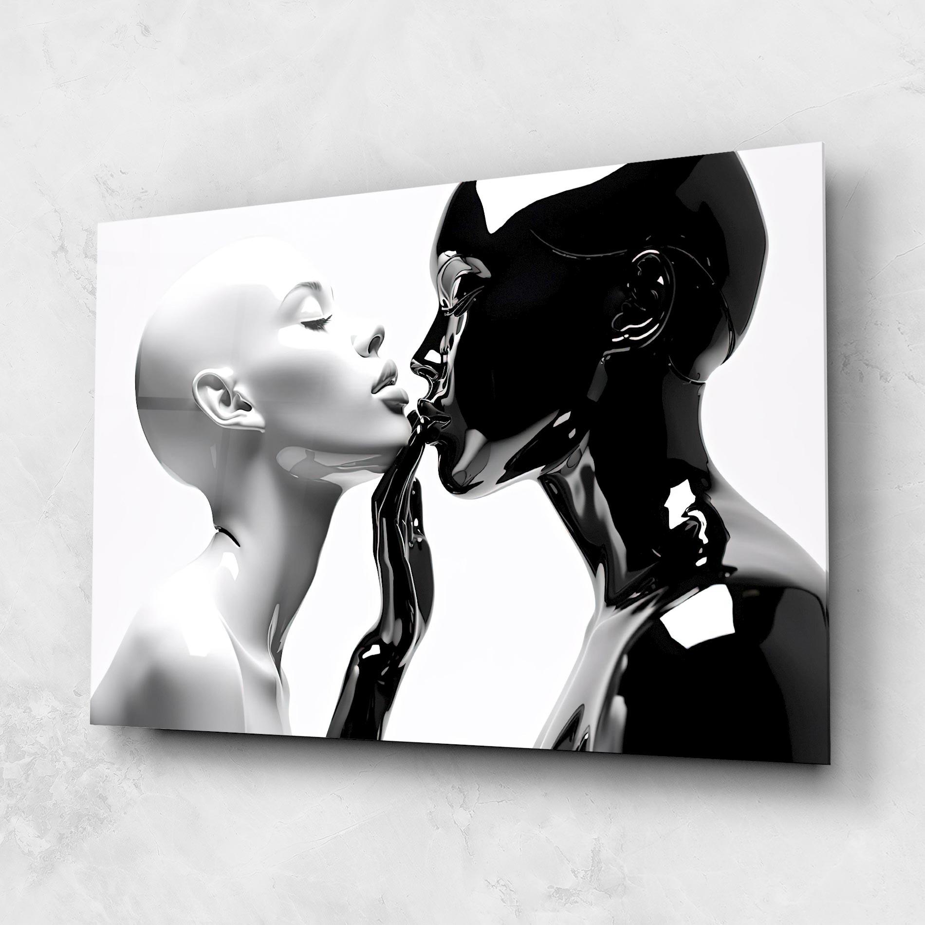 Glasbild Feminine Sculpture mockup 1