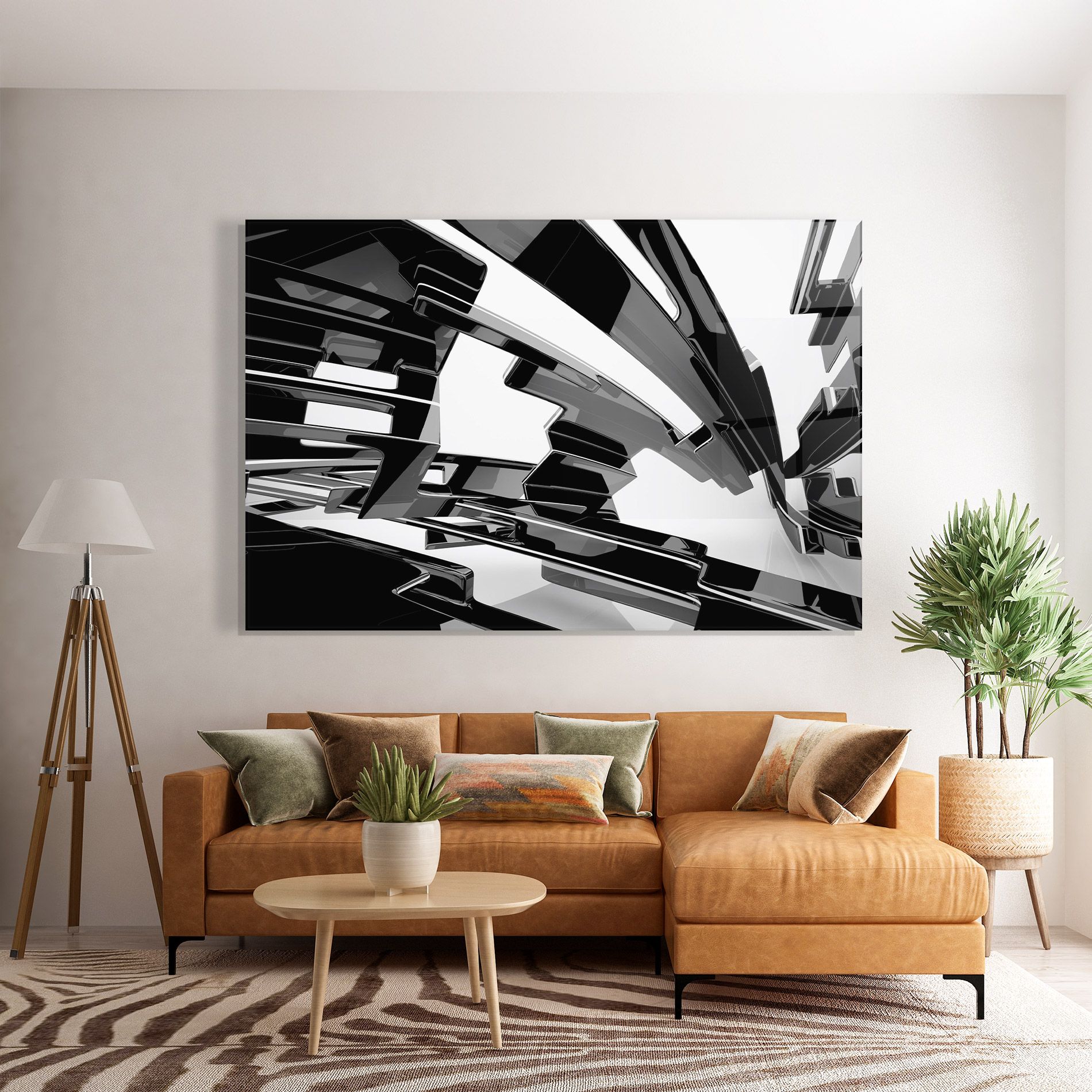 Glossy Sculpture mockup 7