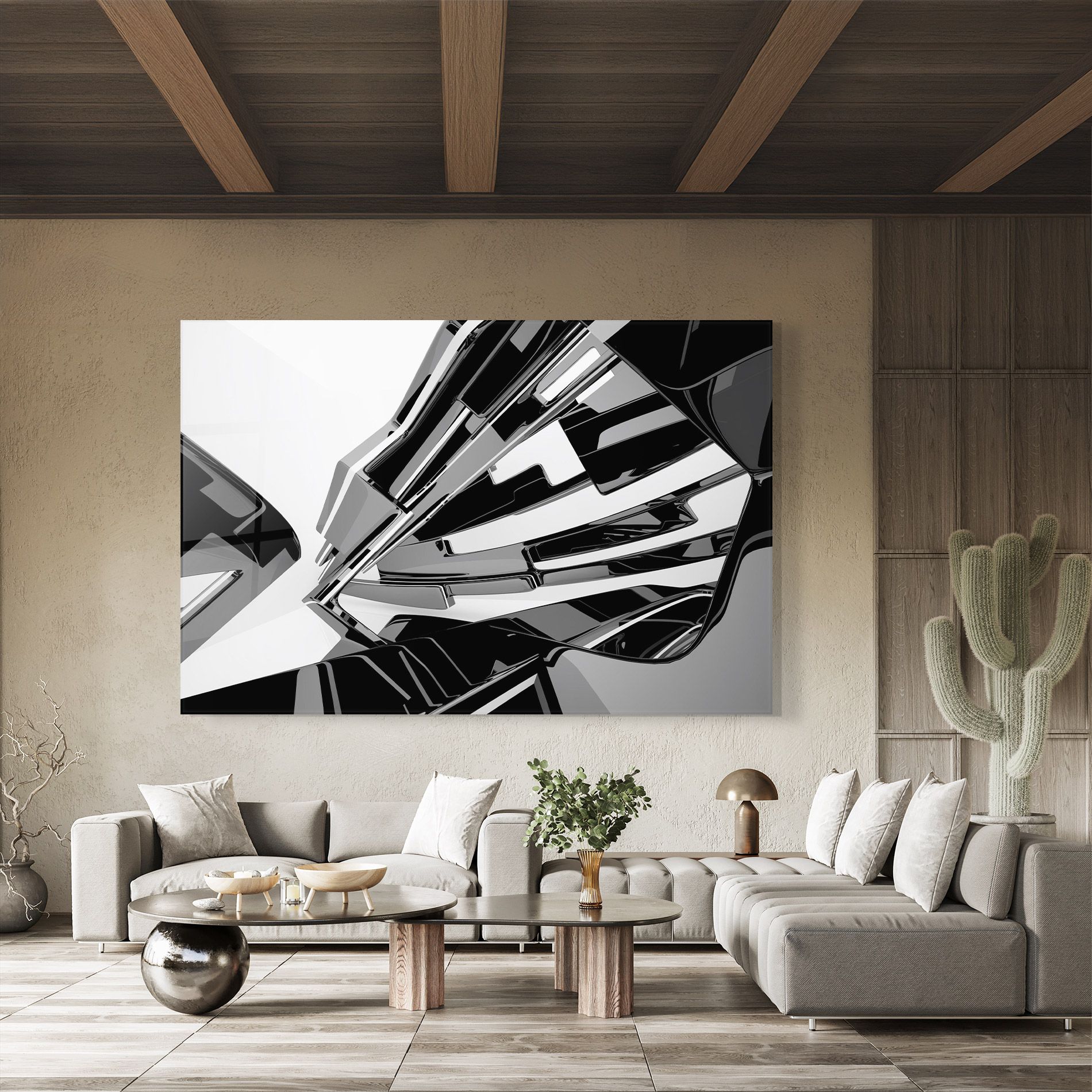 Black Sculpture mockup 8