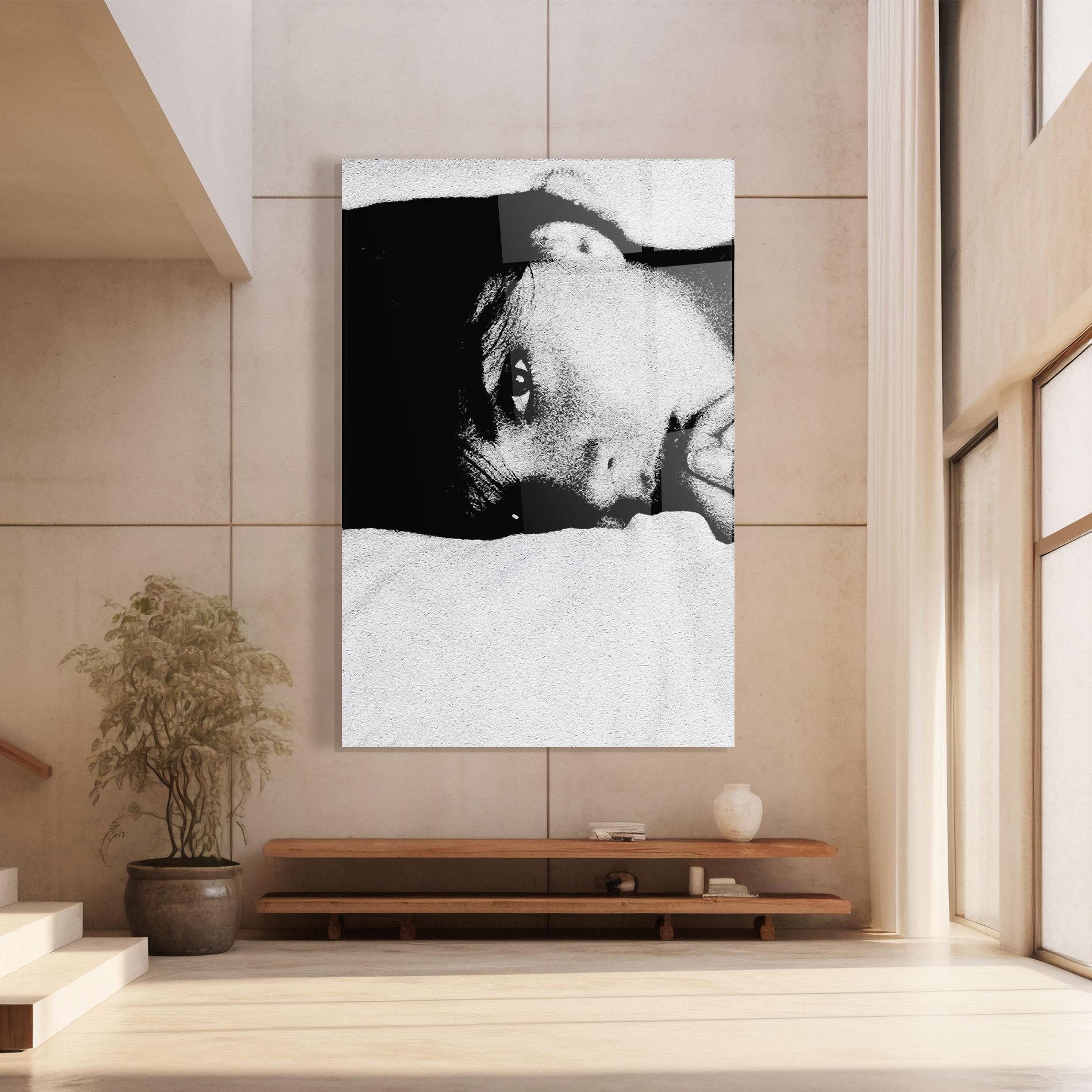 Glasbild Eye Contact mockup 8