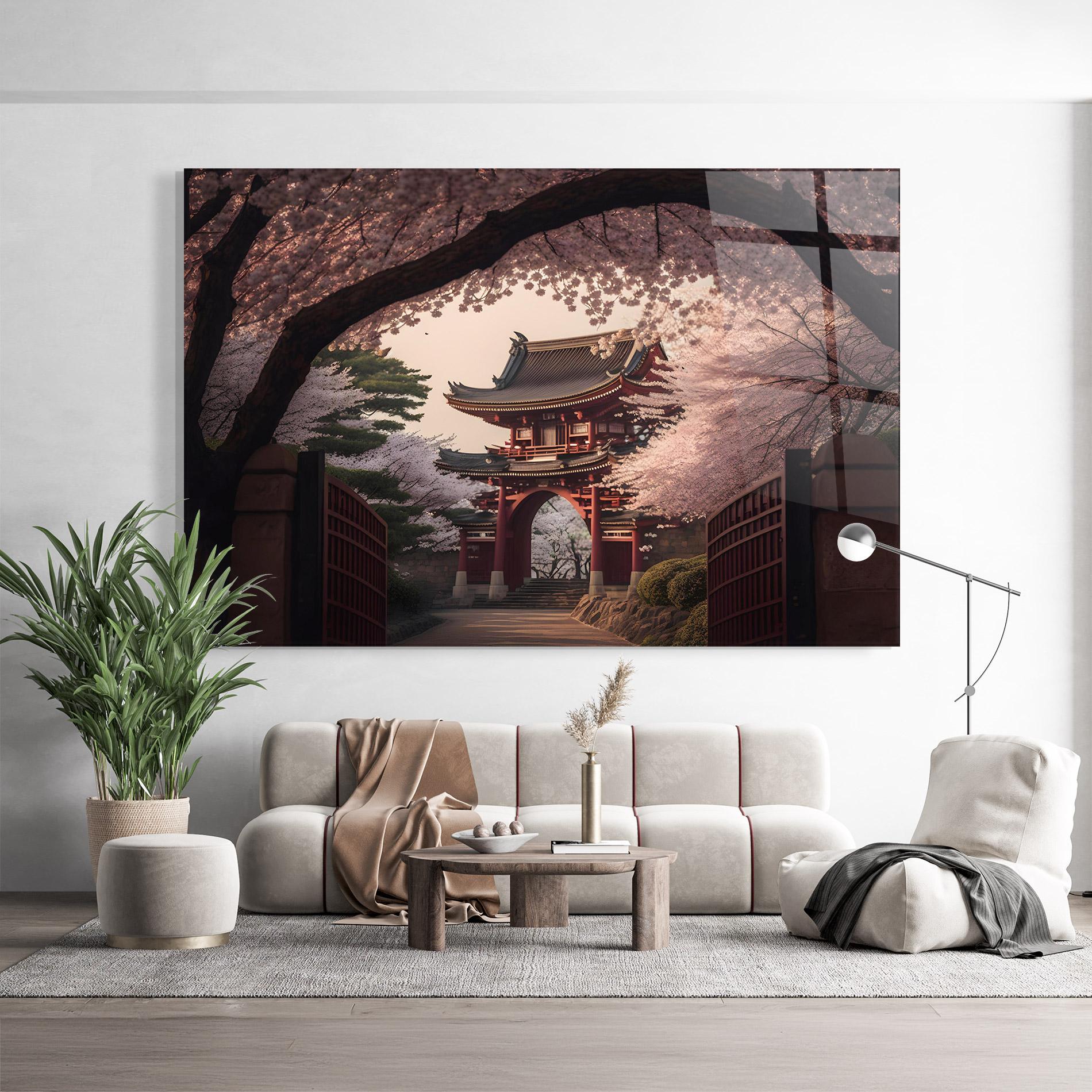 Glasbild Toji Gate mockup 9