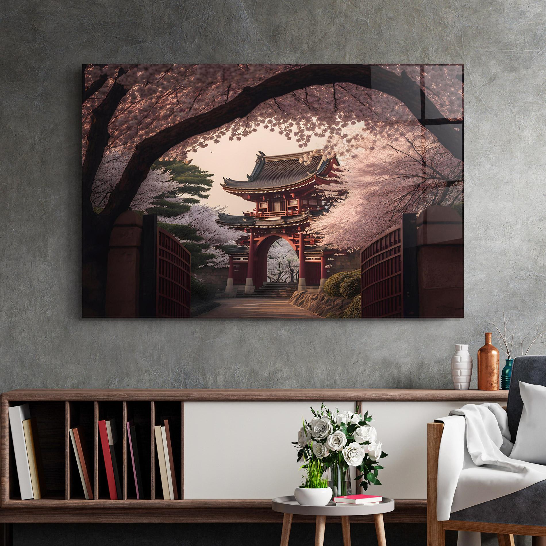 Glasbild Toji Gate mockup 2