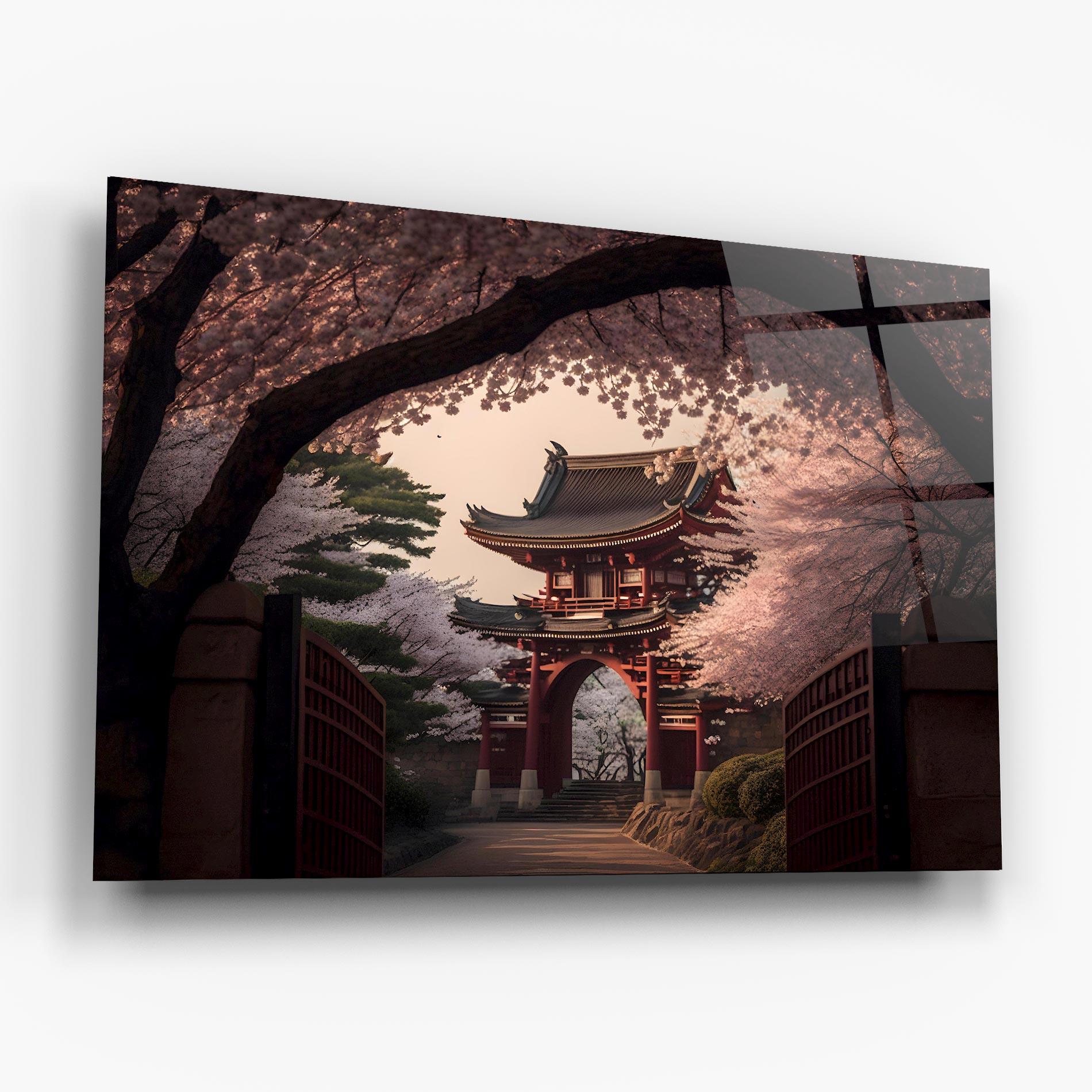 Glasbild Toji Gate mockup 6