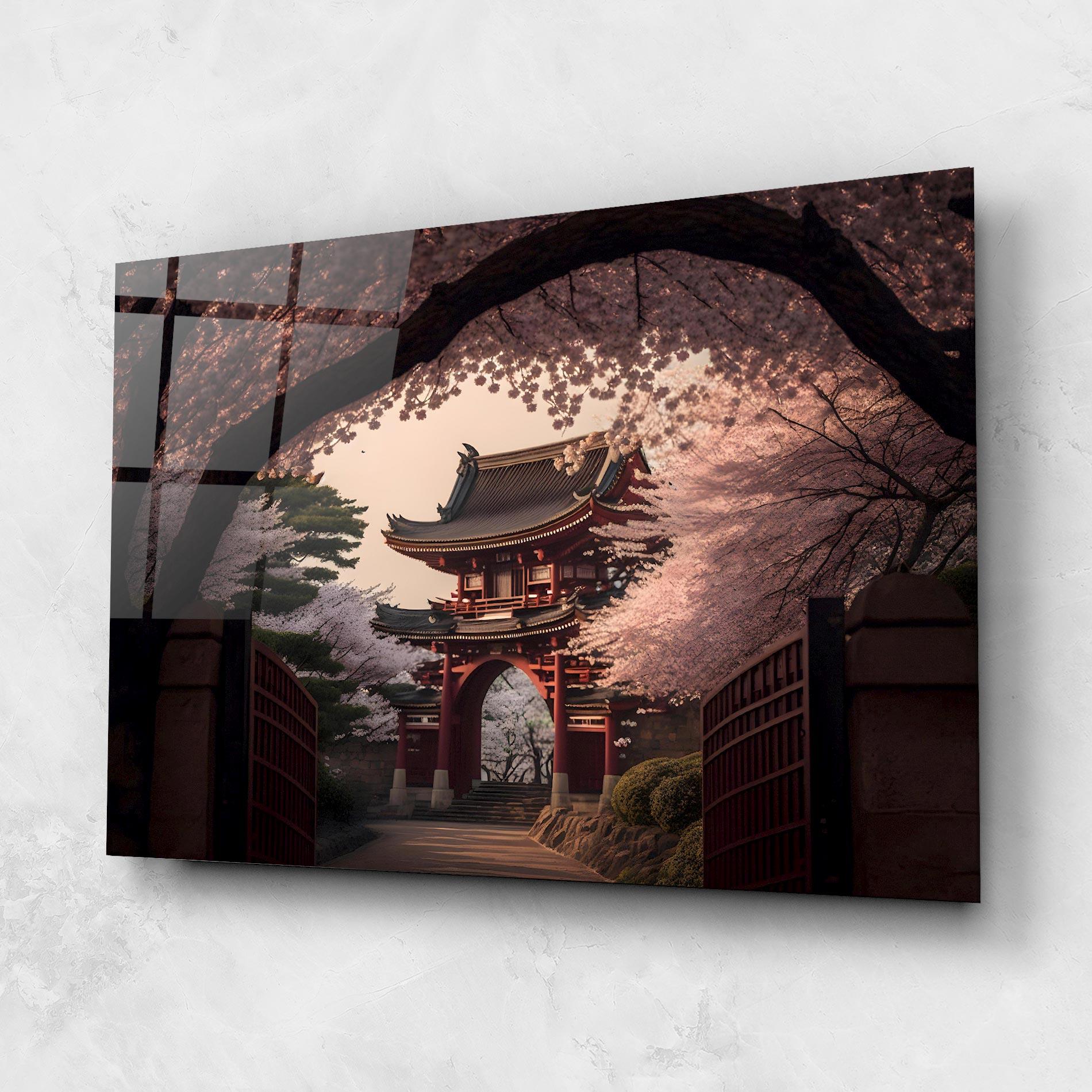 Glasbild Toji Gate mockup 1