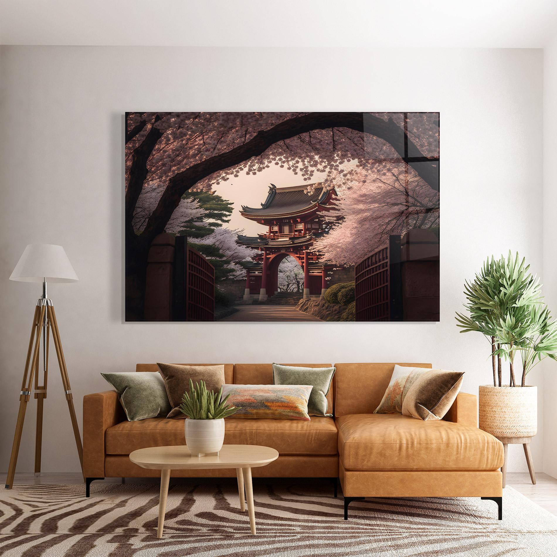 Glasbild Toji Gate mockup 7