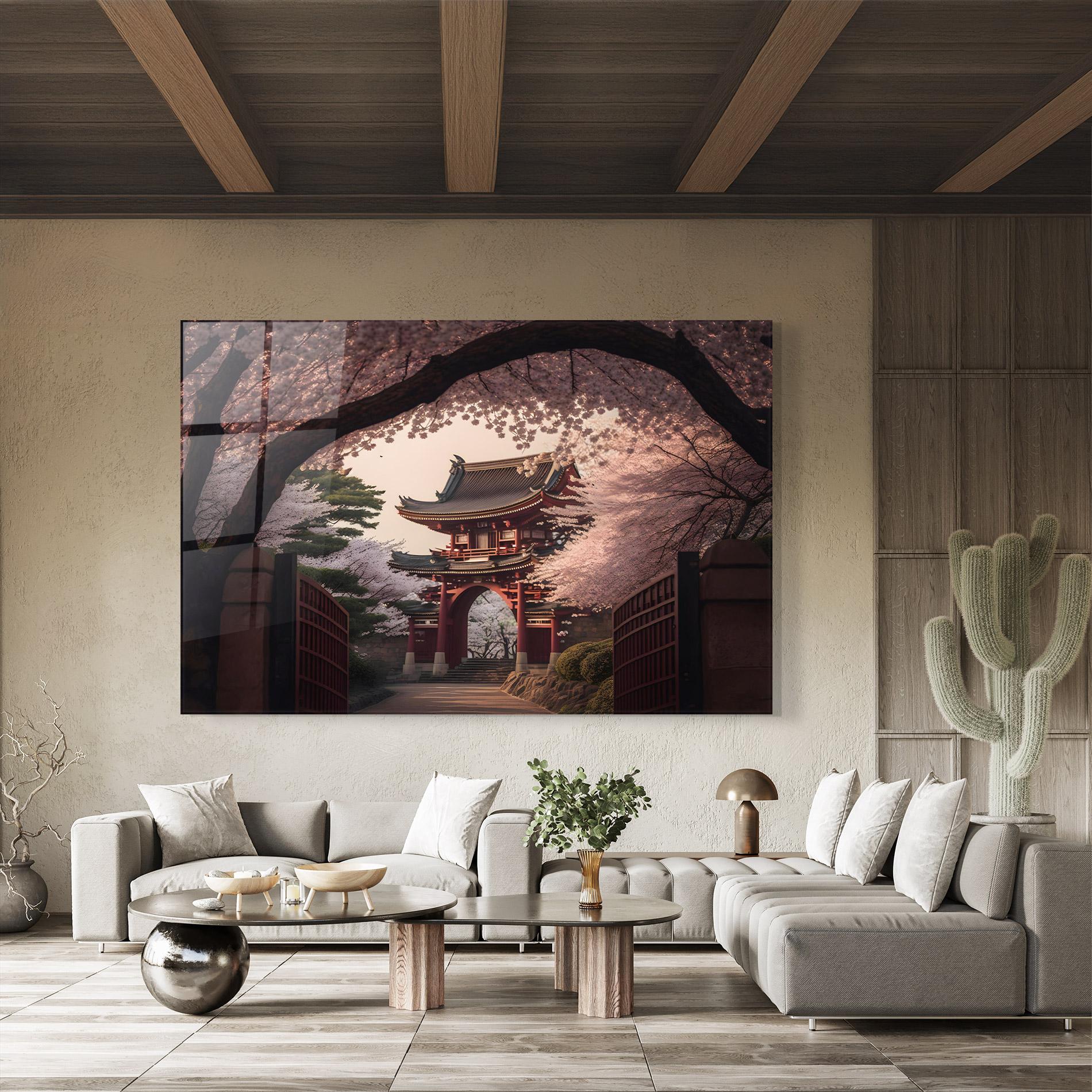 Glasbild Toji Gate mockup 8