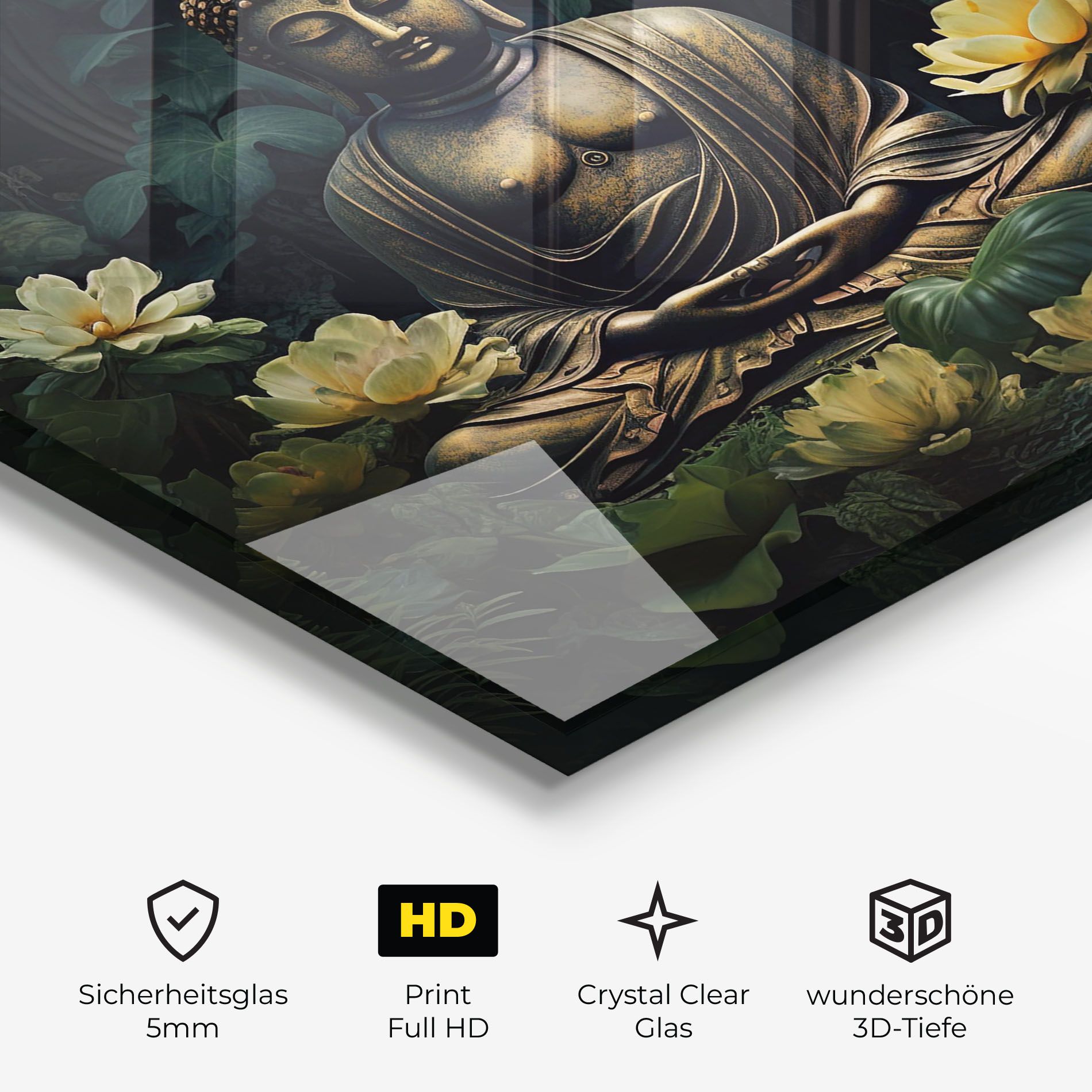 Calm Buddha Art mockup 3