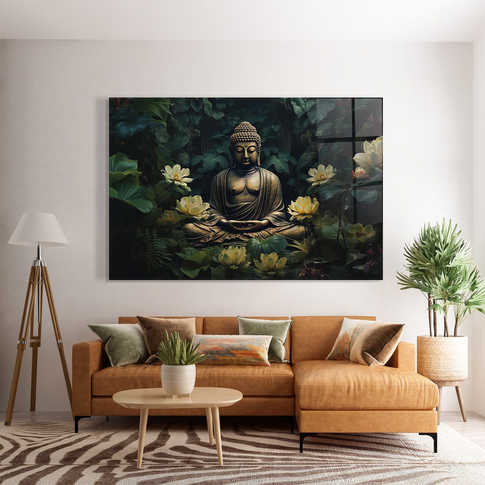 Calm Buddha Art mockup 7