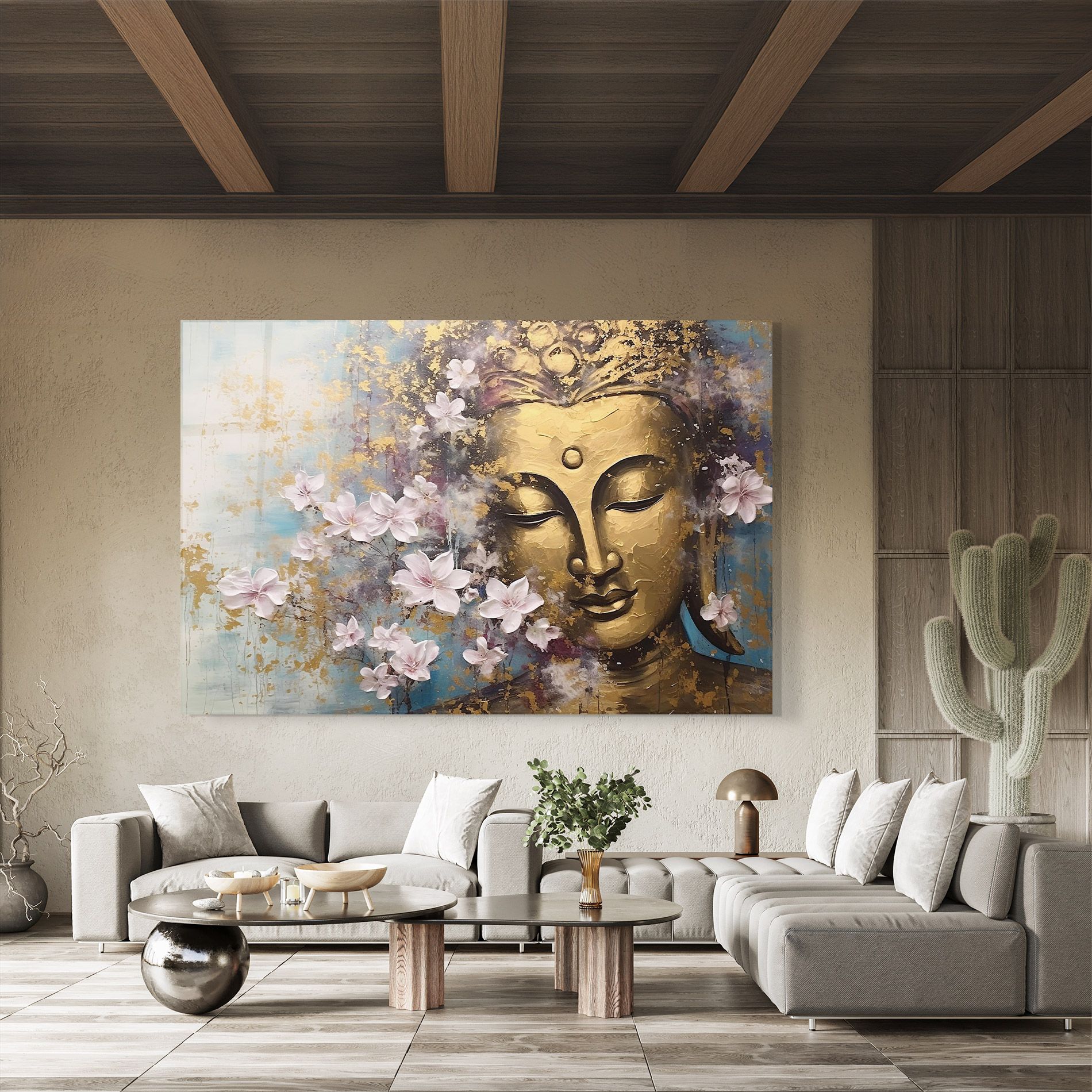 Abstract Buddha Plants mockup 8