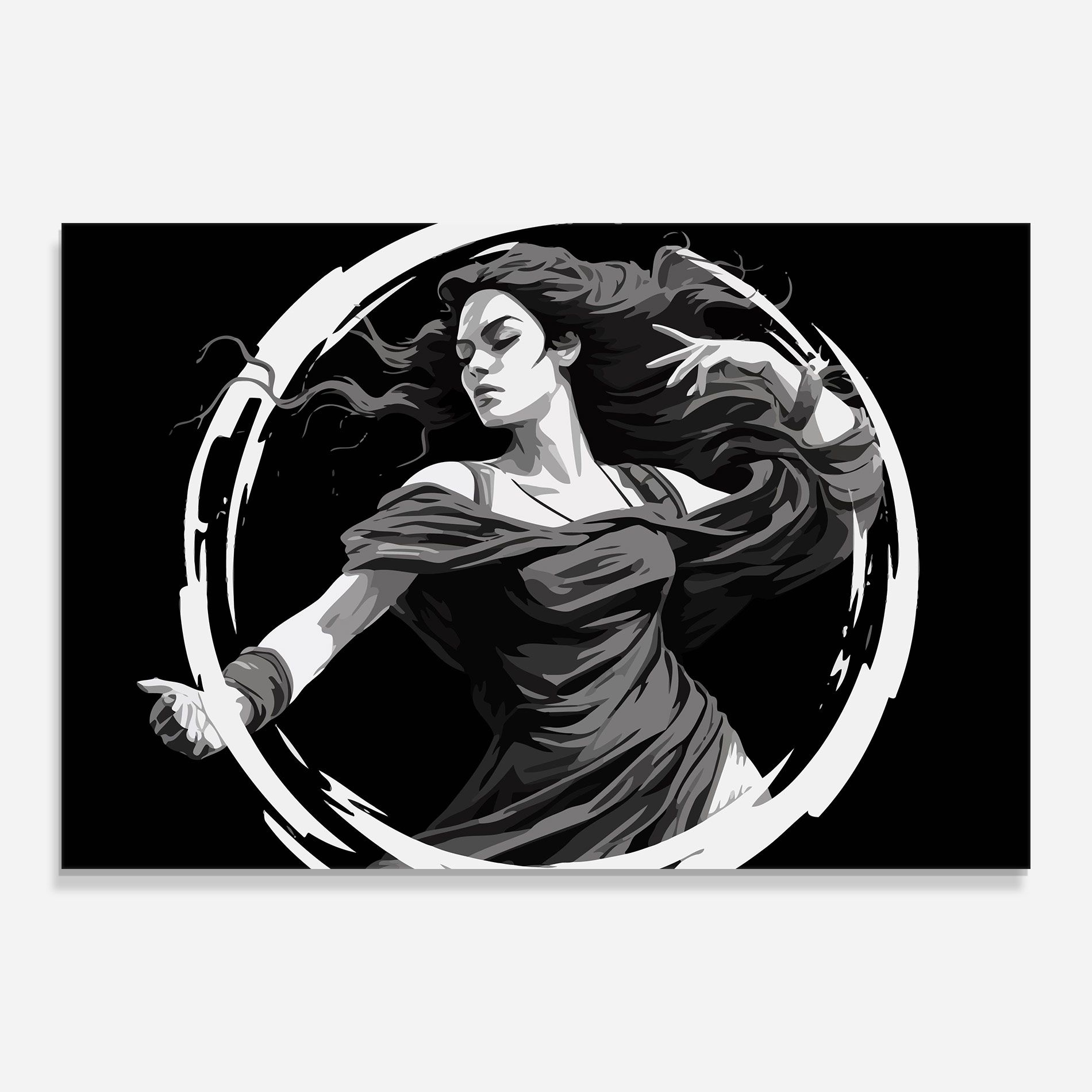 Circle Grey Lady mockup 0