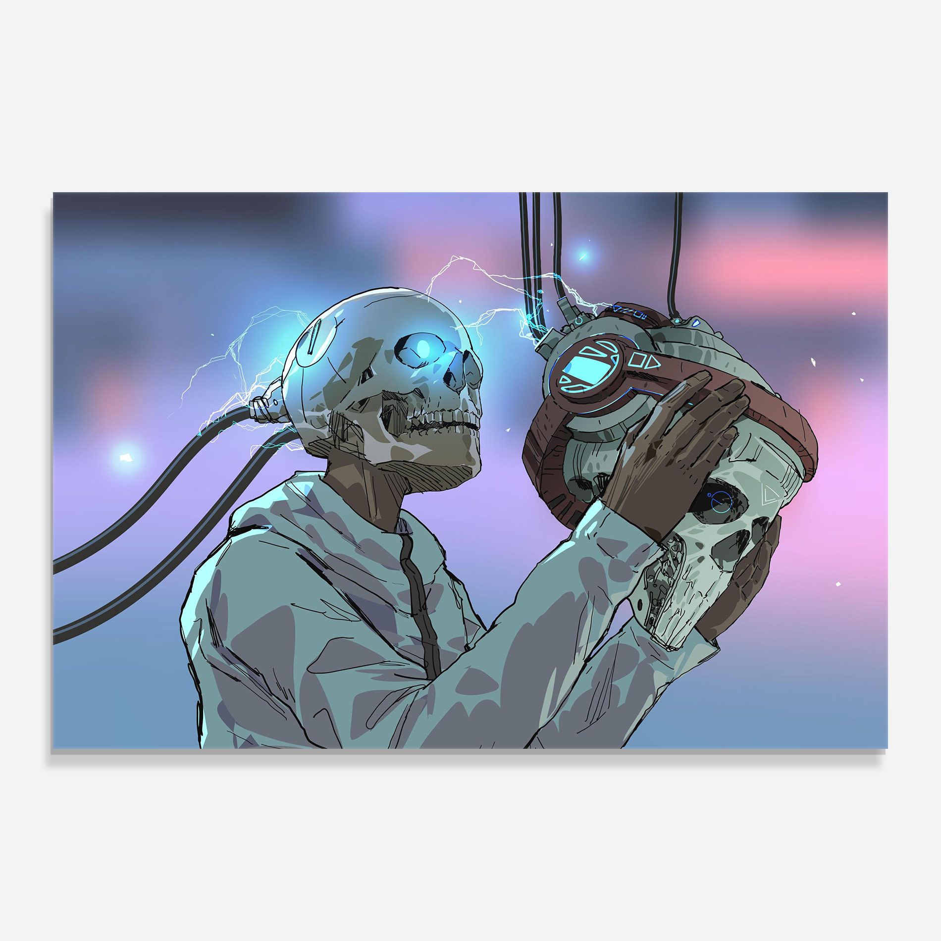 Electric Skull mockup 0