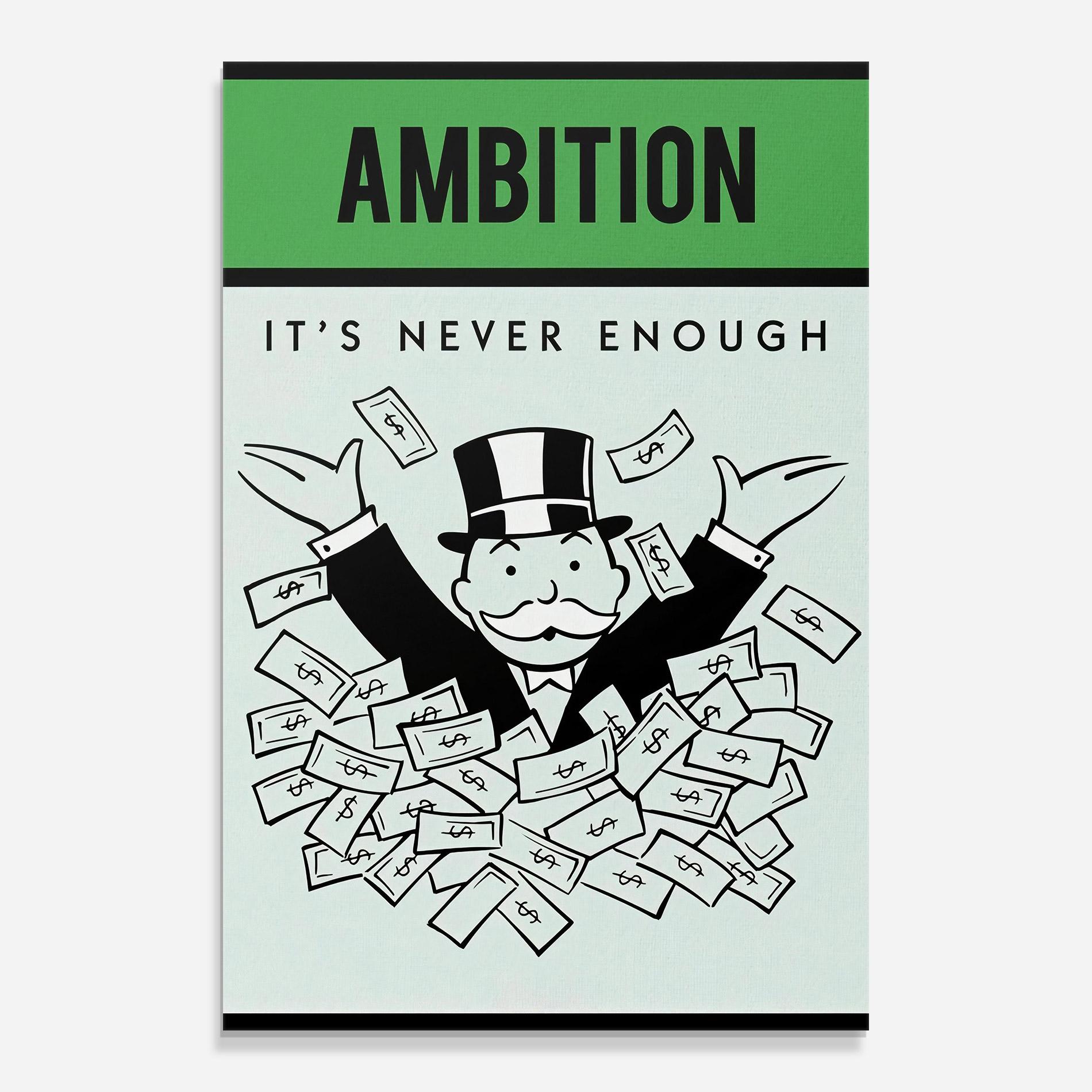 Glasbild Ambition mockup 0